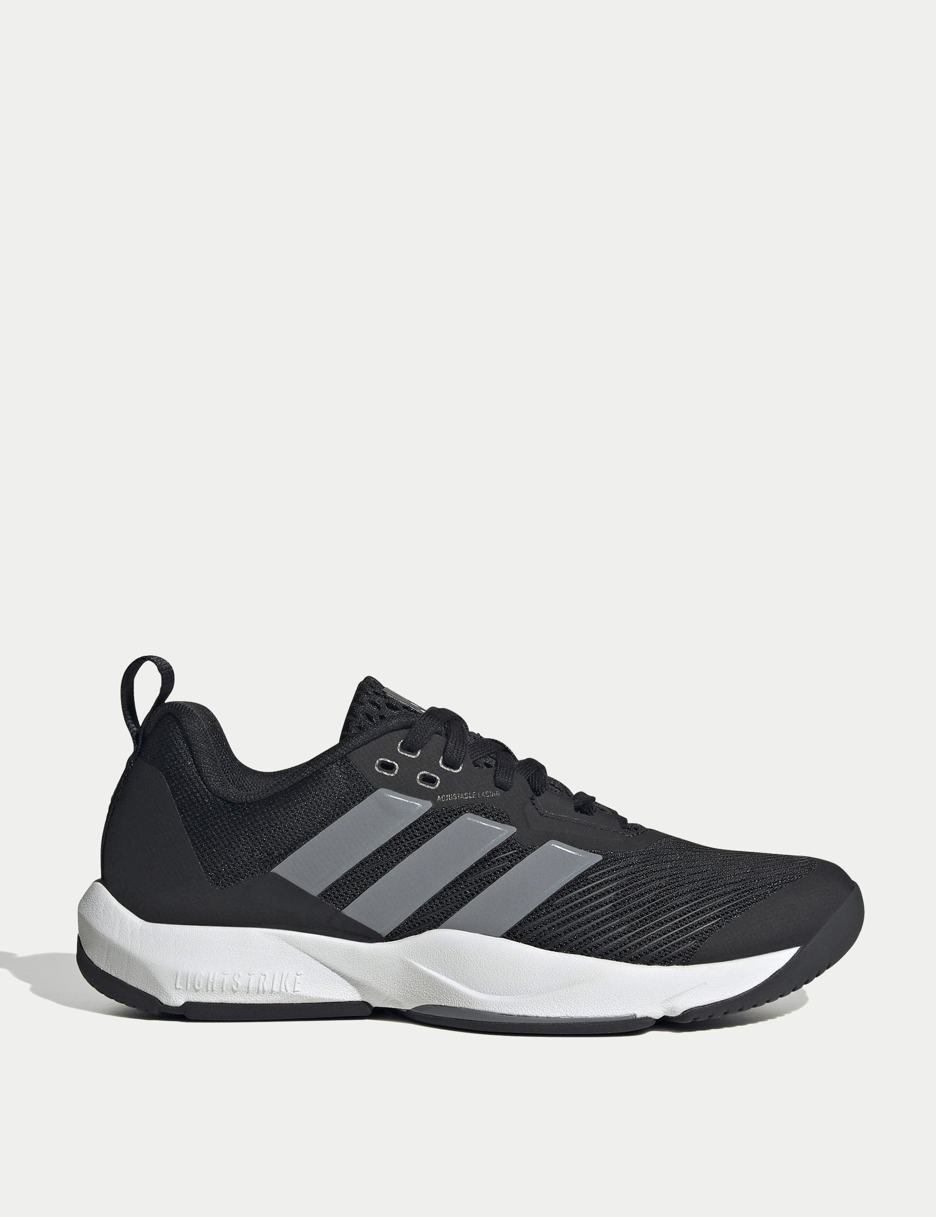 Rapidmove 2 Running Shoes for Men & Women - Lightweight Athletic Sneakers in Core Black/Grey/Cloud White | Perfect for Jogging, Gym Workouts & Daily Wear