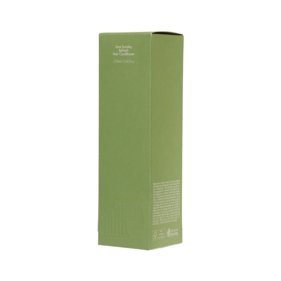 ANILLO Lime Sunday Refresh Hair Conditioner - 150mL for Dry & Damaged Hair - Hydrating & Nourishing Treatment - Perfect for Daily Use & Salon-Quality Results at Home