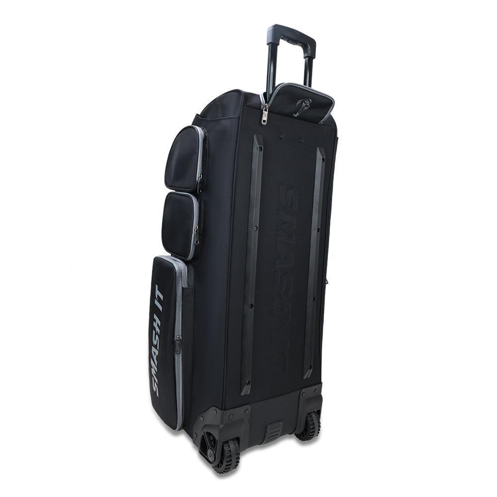 2025 Smash Ops Guerrilla V4 Roller Bag - Durable Black/Charcoal Luggage for Travel & Business | Perfect for Airports, Commuting & Weekend Getaways