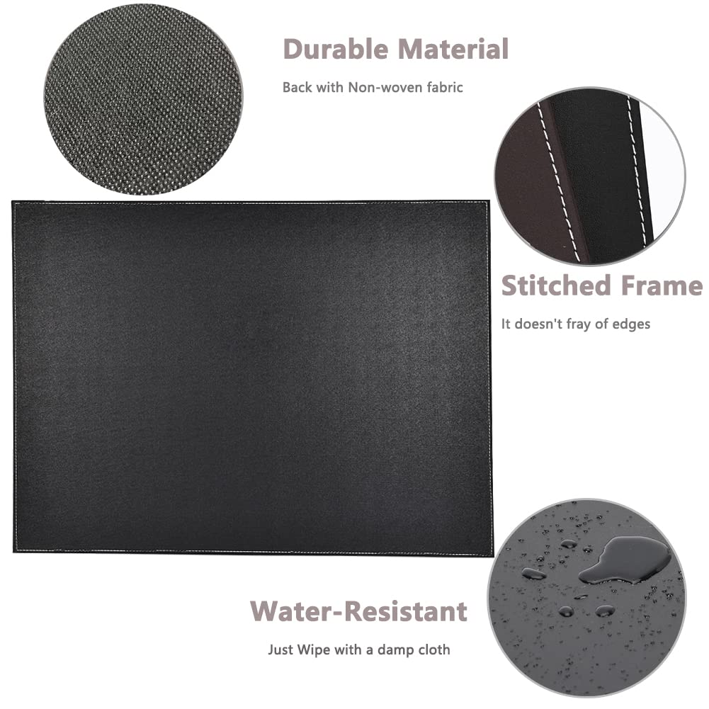 KINGFOM Large Desk Pad & Mouse Mat - 24