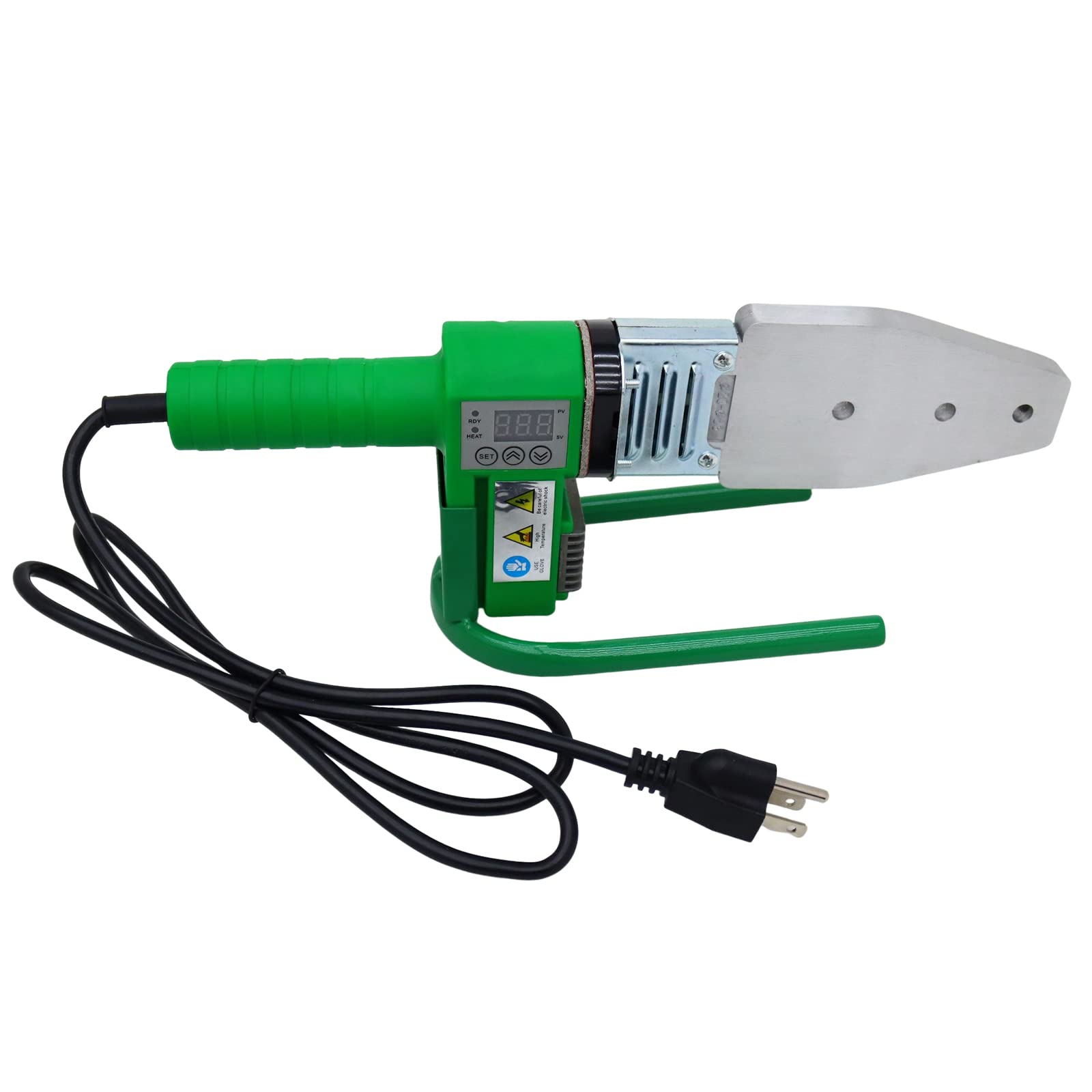 TECHTONGDA 600W Handheld Plastic Pipe Welding Machine - 110V Hot Melt Water Pipe Welder for PE Tube & PVC Pipes | Ideal for Plumbing Repairs, DIY Projects & Irrigation Systems