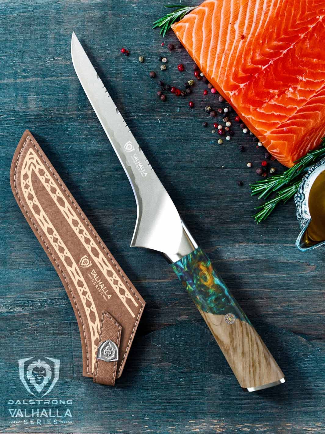 Dalstrong Valhalla Series 6-Inch Boning Knife - High Carbon German Steel, Ergonomic Handle - Perfect for Meat Cutting, Butchering & Kitchen Prep