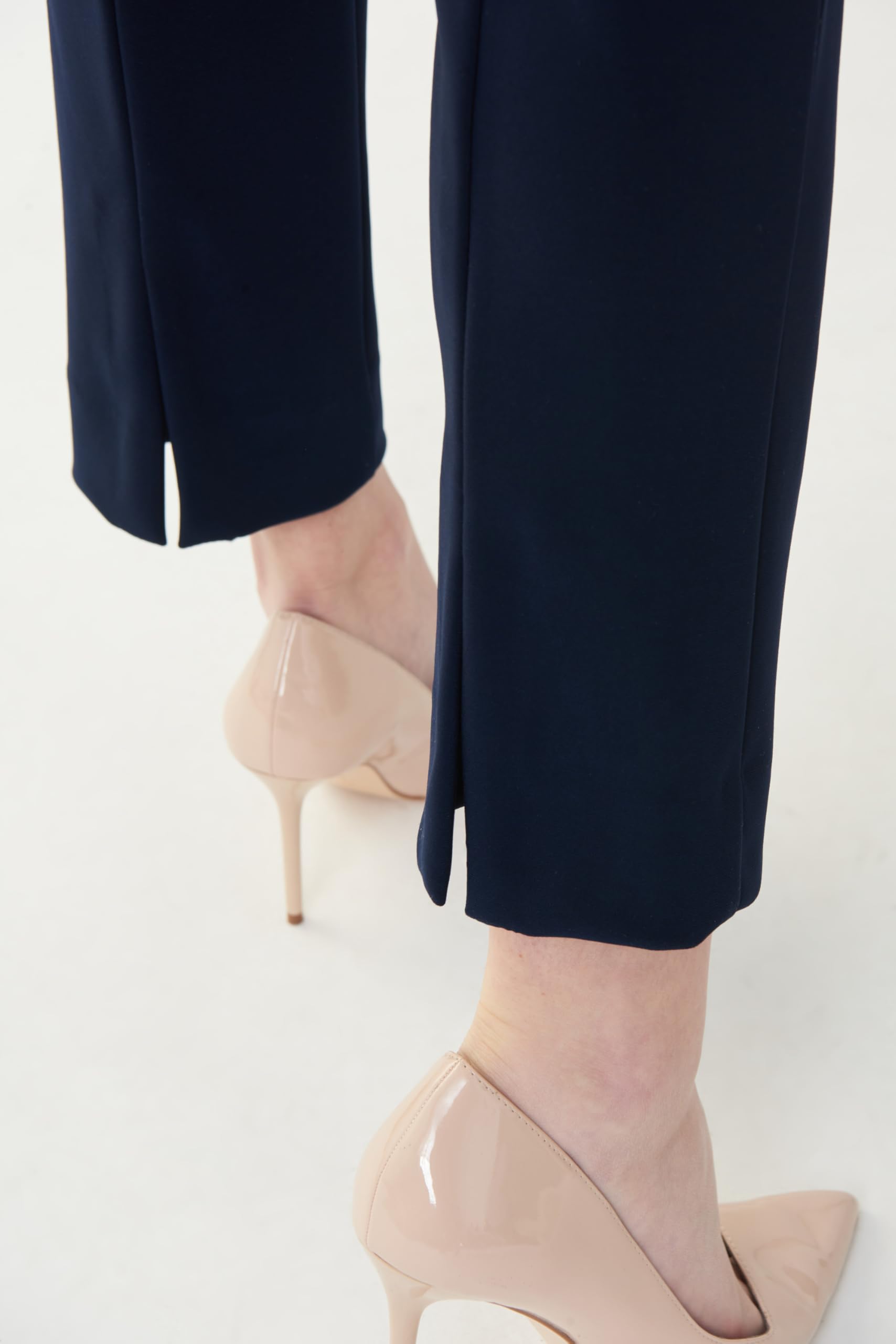 Women's Classic High-Waisted Dress Pants for Office & Business - Comfortable Stretch Trousers for Work, Formal Events & Professional Wear