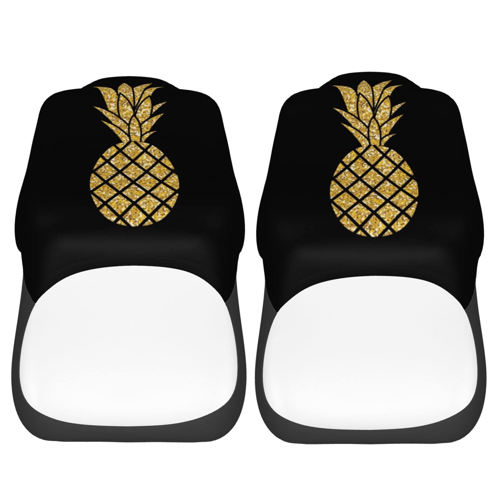 Delerain 2-Piece Pineapple Car Seat Covers - Universal Fit for Most Cars, SUVs, Sedans & Trucks | Waterproof & Anti-Slip Vehicle Interior Protector for Comfort & Style