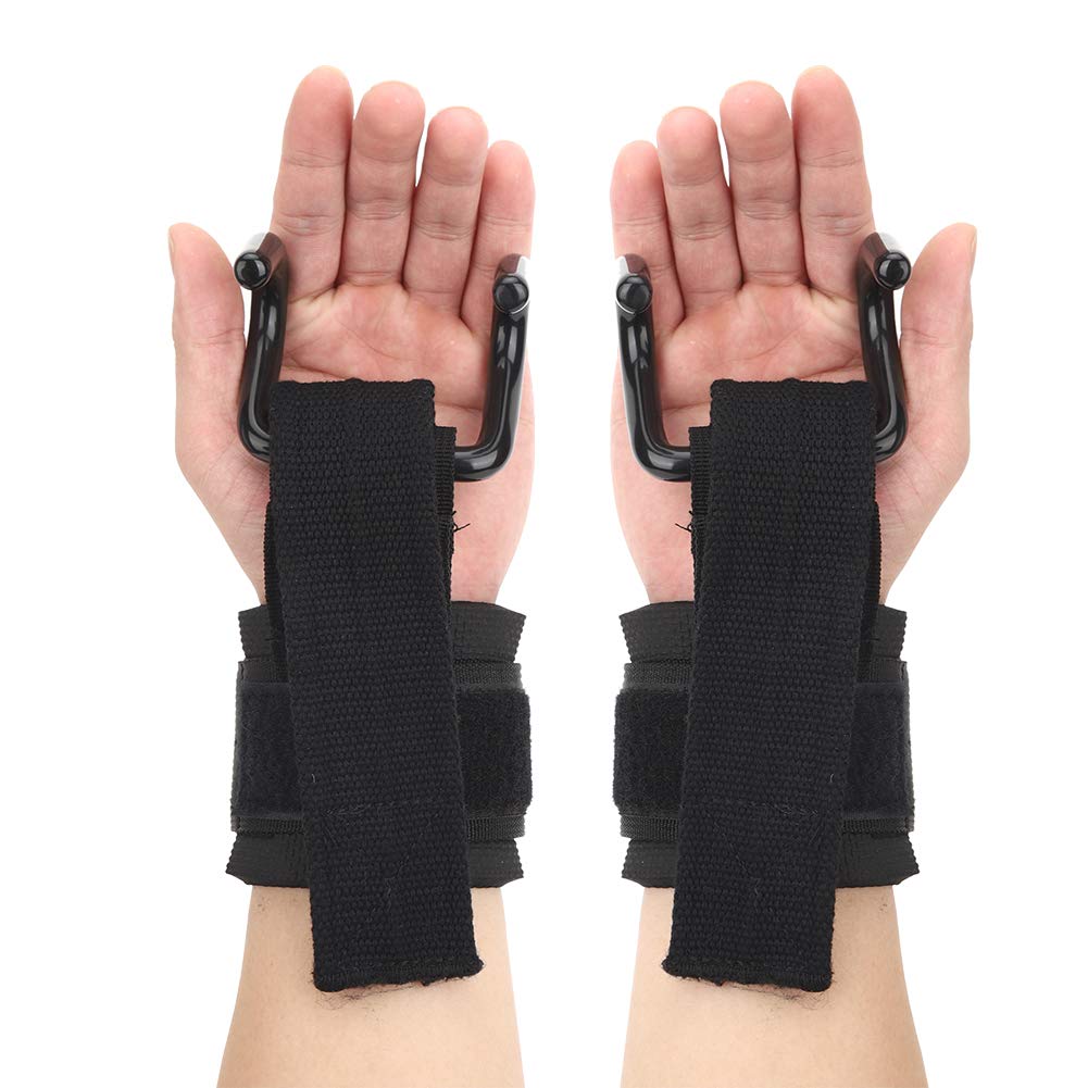 **Entail Weight Lifting Wrist Hooks – Non-Slip Pull-Up Straps for Powerlifting & Gym Workouts – Durable Wrist Support for Men & Women – Perfect for Deadlifts, Pull-Ups & Outdoor Training**