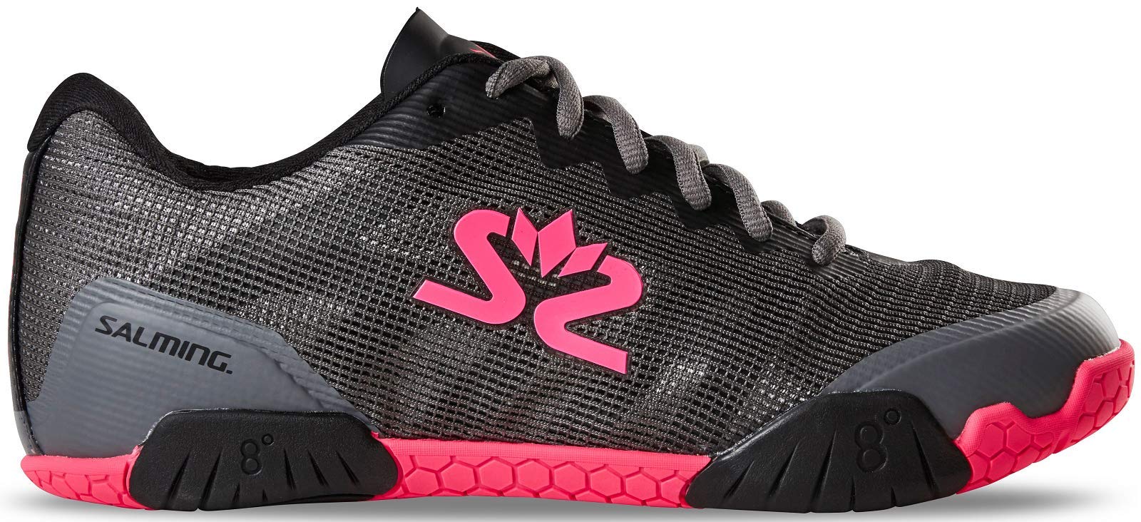 Salming Women's Modern Squash Shoes - Lightweight & Breathable Court Shoes for Indoor Squash & Racquetball - Perfect for Competitive Play & Training Sessions