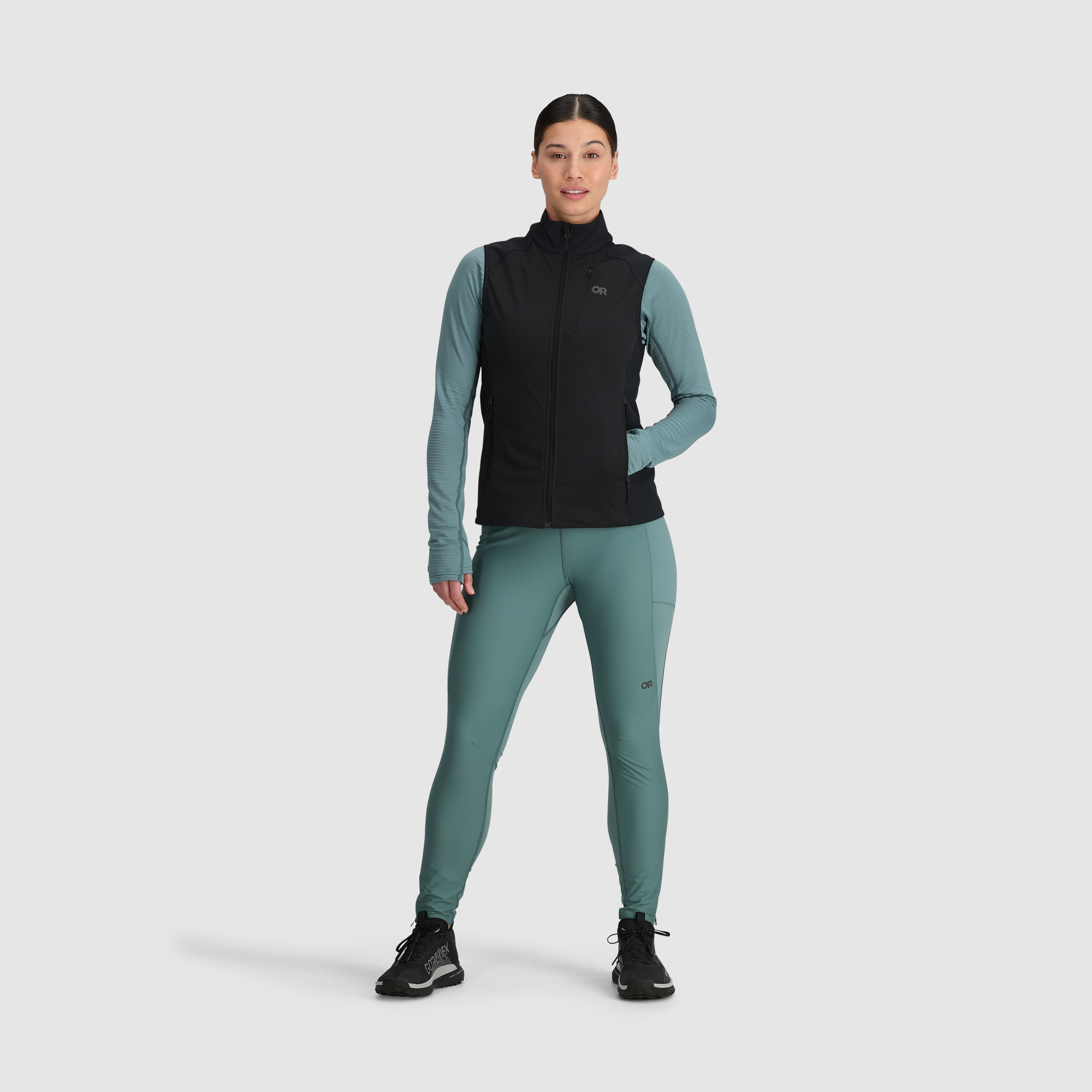 Women's Deviator Wind Vest - Lightweight Water-Resistant Running Jacket for Outdoor Hiking & Cycling - Perfect for Spring & Fall Activewear