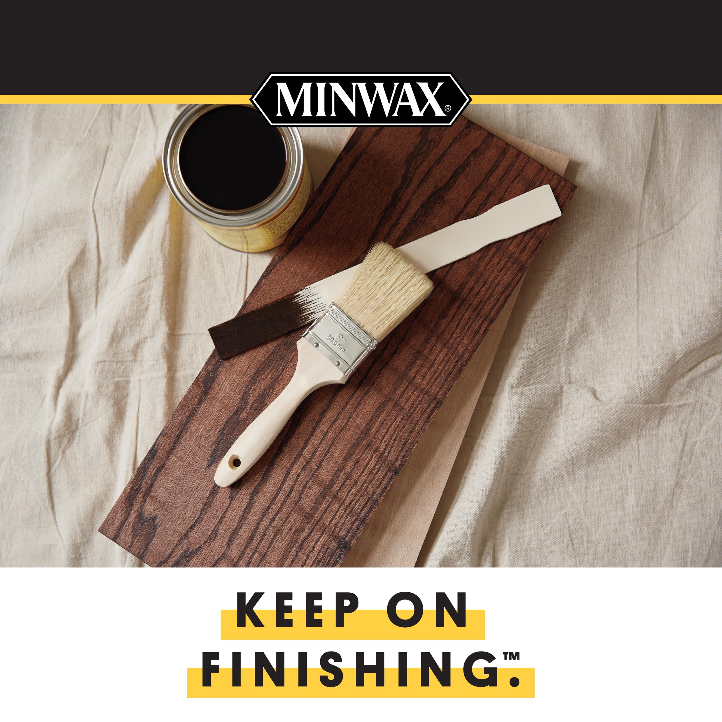Minwax Super Fast Drying Polyurethane Protective Wood Finish - Clear Gloss 1 Gallon for Floors, Furniture & Cabinets | Quick-Drying Wood Sealant for Indoor & Outdoor Use