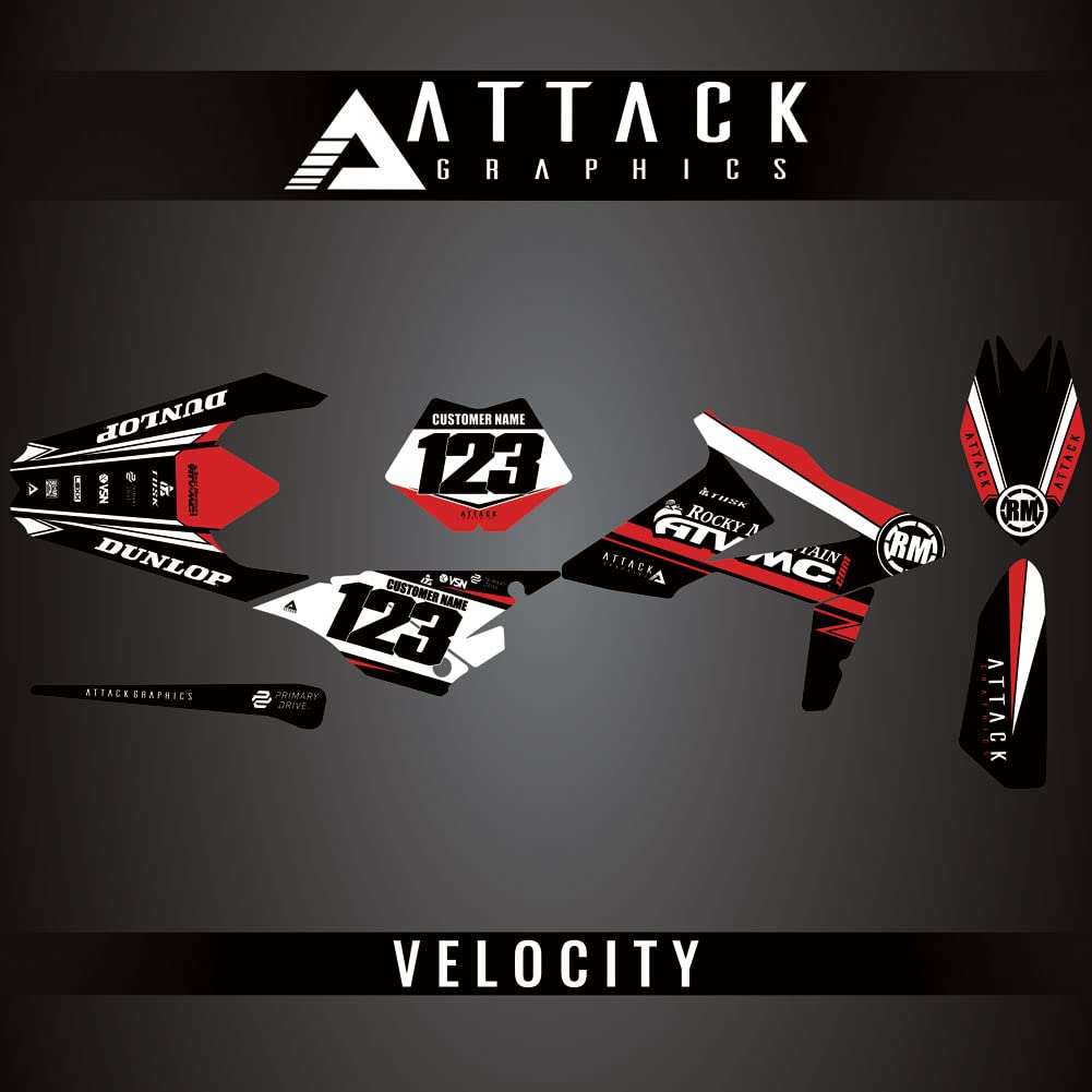 Custom Beta 390 RR-S 2019 Complete Bike Graphics Kit by Attack Graphics | High-Quality Dirt Bike Decals for Off-Road & Motocross Racing | Perfect for Trail Riding & Competition Use