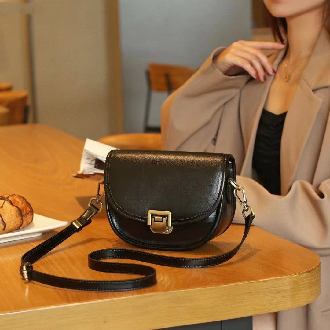 Elegant Flap Saddle Bag for Women - Stylish Crossbody Purse with Adjustable Strap | Perfect for Work, Travel & Everyday Use