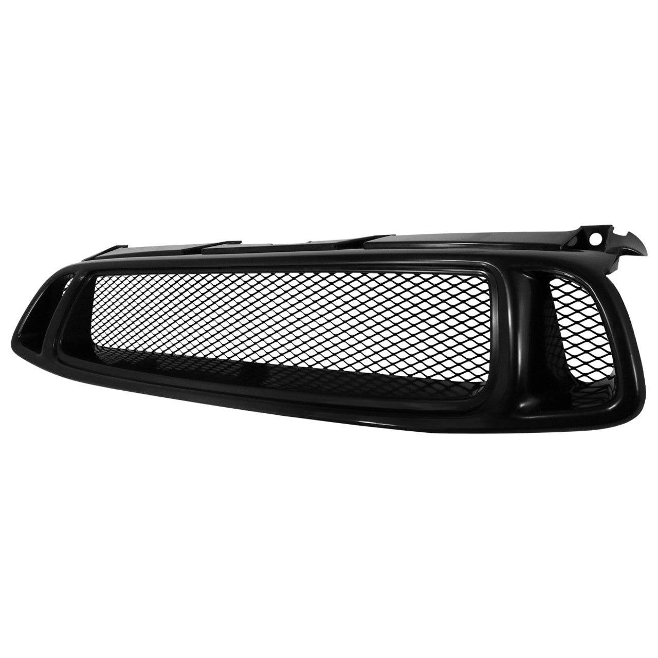 2004-2005 Subaru Impreza Front Grille - Black ABS with Aluminum Mesh Replacement for Enhanced Style & Protection | Perfect for Off-Road, Car Shows & Daily Driving