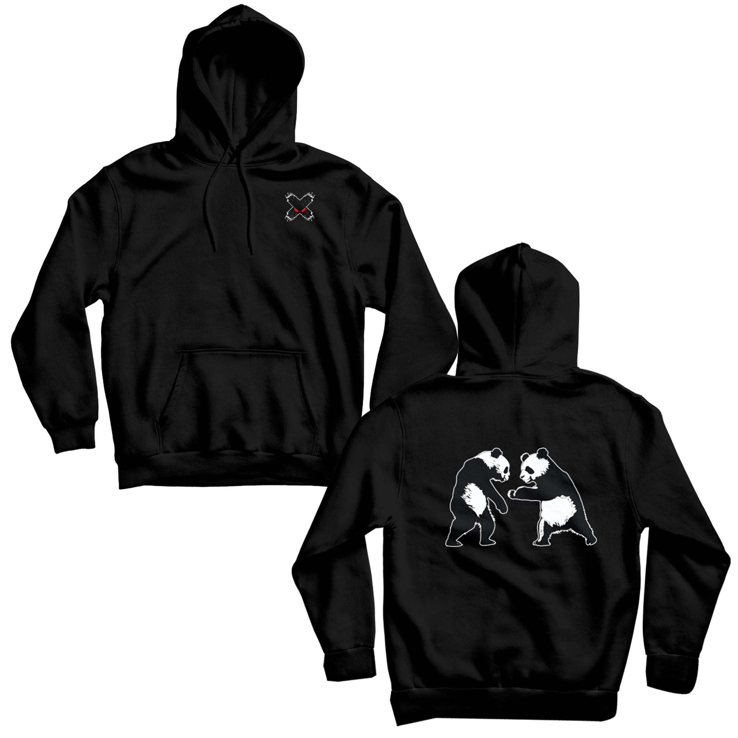 Jiu Jitsu Hoodie Panda Punch - Brazilian Jiu Jitsu Training Hoodie for Men & Women - Perfect for MMA, BJJ Practice & Streetwear Fashion