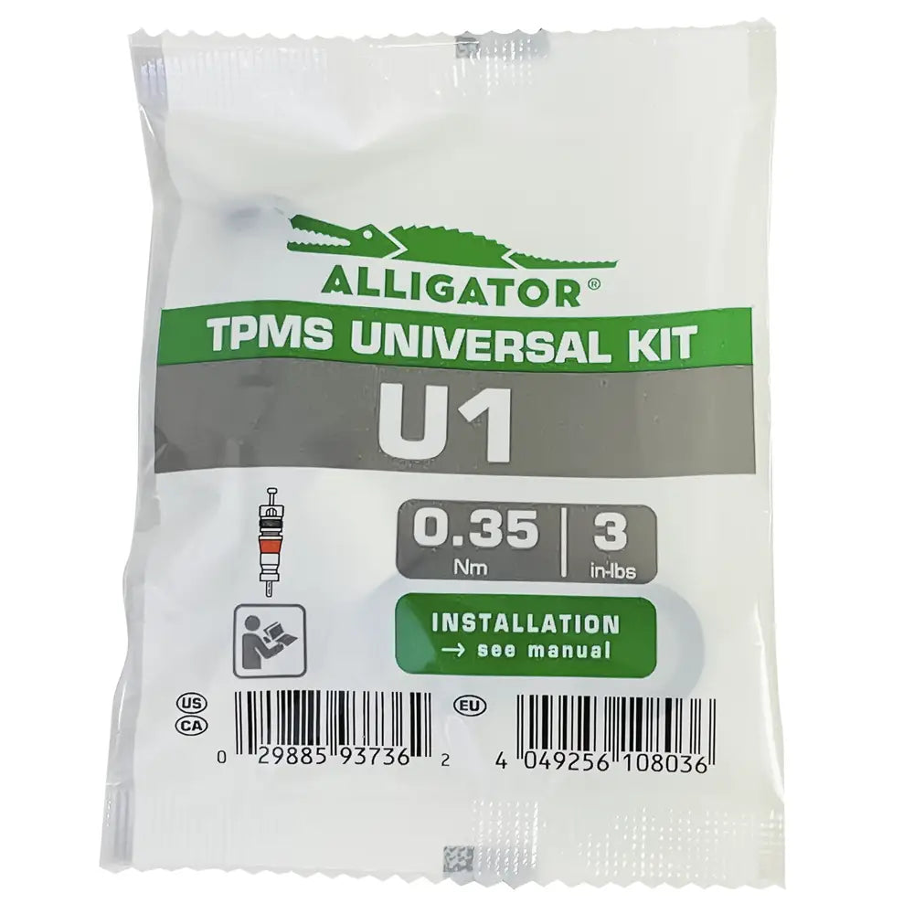 Universal TPMS Service Kit for Alligator U1 - Tire Pressure Monitoring System Tool for Cars, Trucks & SUVs - Perfect for Auto Shops & DIY Tire Maintenance