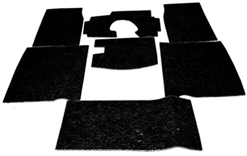 MG Midget 1275/1500 Soundproofing Carpet Felt Kit - Noise Reduction & Insulation for Classic Cars - Perfect for Road Trips & Car Shows