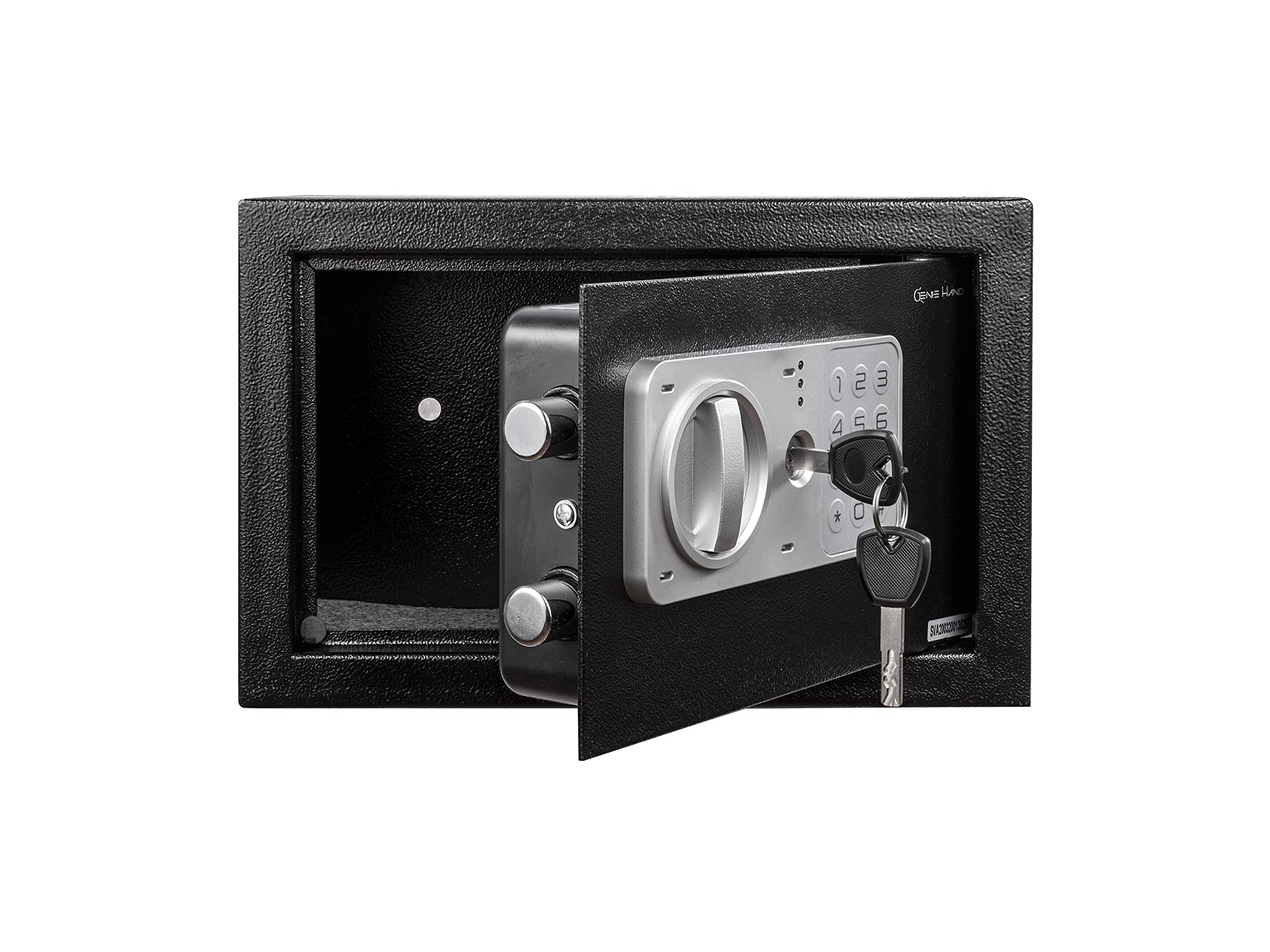 Genie Hand Time Lock Safe with Weekly/Daily Timer - B-Class Security Lock & Anti-Bounce Technology - Perfect for Home, Office, and Retail Cash Management