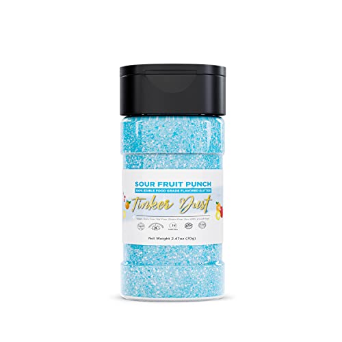 BAKELL® Sour Fruit Punch Edible Glitter - 100% Edible Tinker Dust® for Cakes, Cupcakes, Cake Pops & Desserts | 70g Sparkling Food Decorations | Perfect for Birthday Parties, Wedding Cakes & DIY Baking Projects