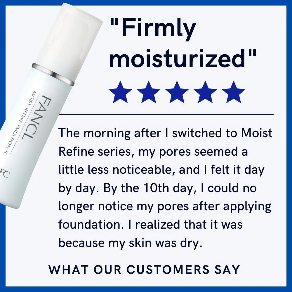 FANCL Complete Skincare Set - Cleanser, Toner & Moisturizer Bundle for Sensitive Skin | Daily Face Care Routine | Perfect for Travel & On-the-Go Use