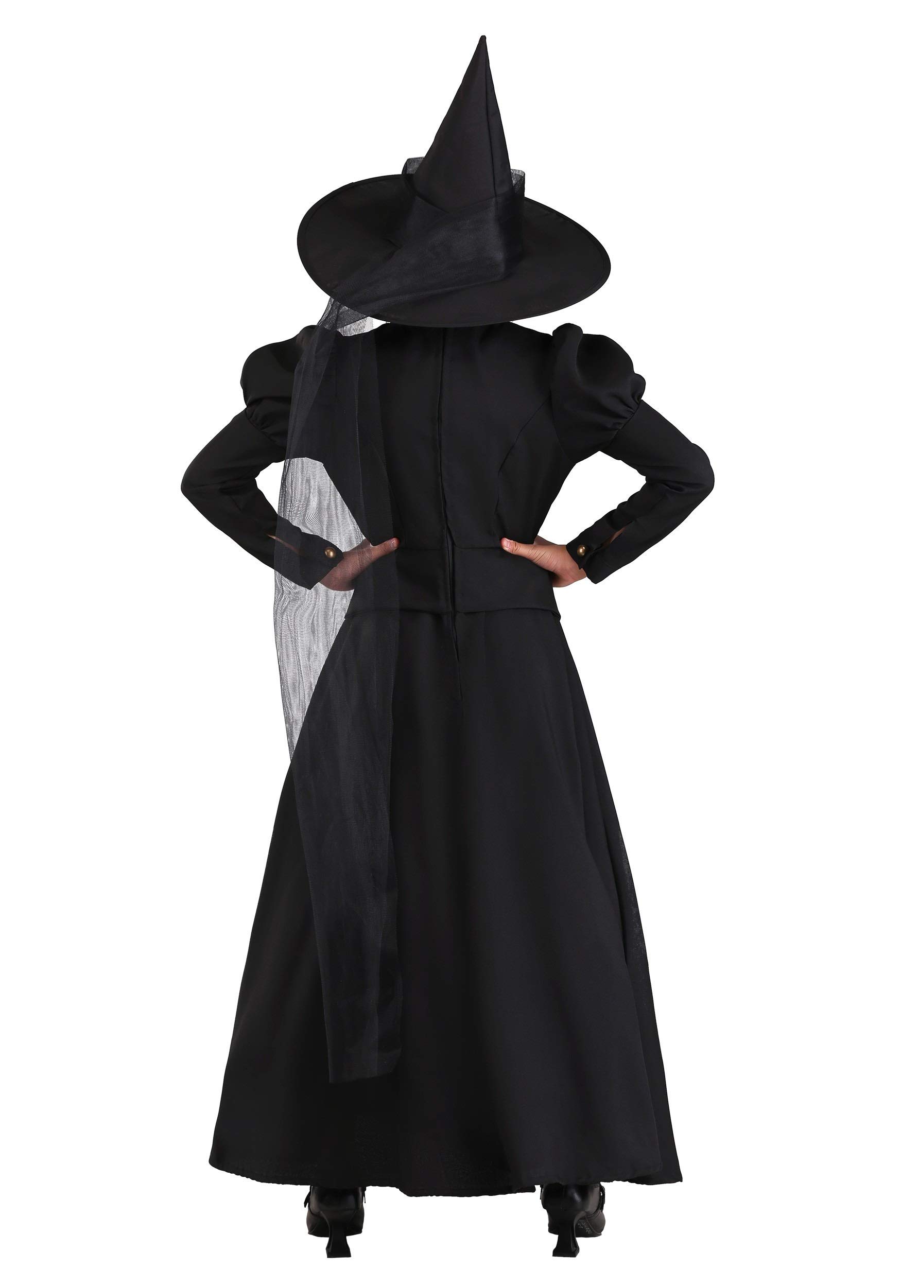 **Deluxe Full-Length Wicked Witch Costume for Kids - Halloween Dress-Up, Cosplay & Themed Parties**