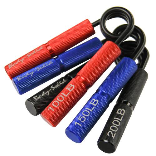 Body Solid Grip Trainers - 3 Sizes for Strength Training, Hand Grip Exercises & Rehabilitation - Perfect for Home Gym, Workouts & Physical Therapy