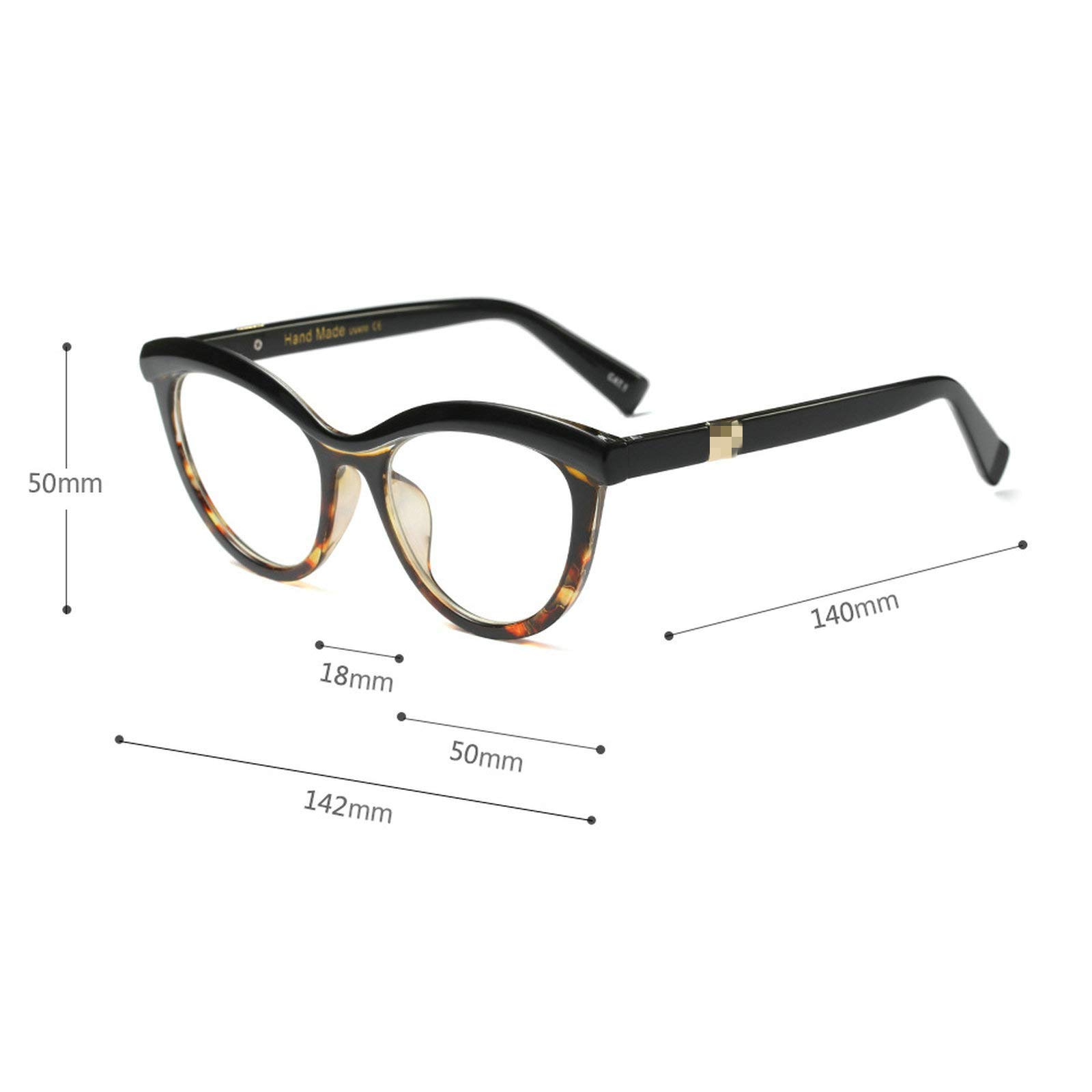 MINCL 2019 Women's Cat Eye Reading Glasses - Presbyopia & Hyperopia Corrective Eyewear with Photochromic Lenses & Gift Box - Perfect for Reading, Outdoor Activities & Fashion Accessories