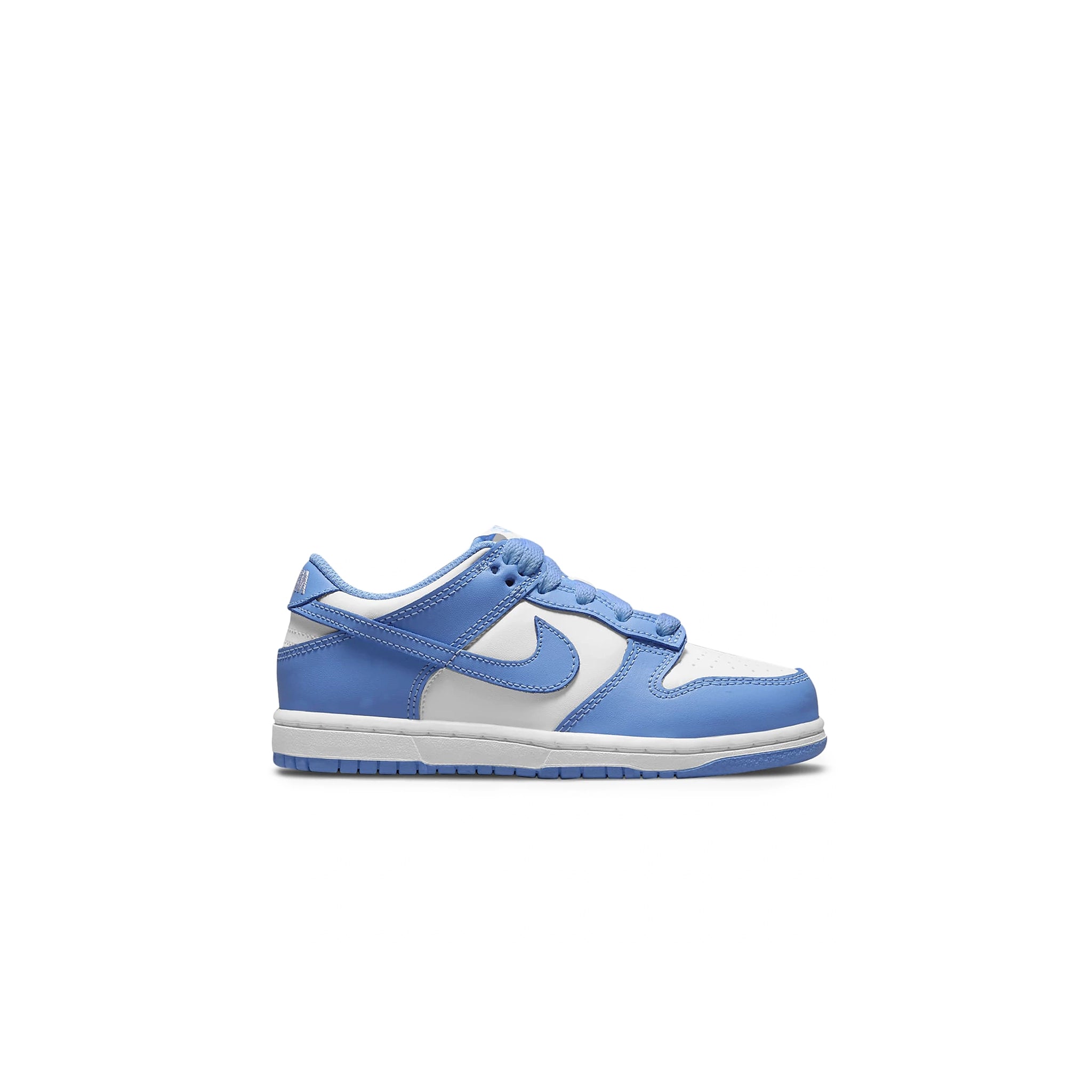 Nike Dunk Low UNC Sneakers (2021/2024) - Boys' Preschool (PS) Size - Comfortable Basketball Shoes for Kids' Sports & Casual Wear