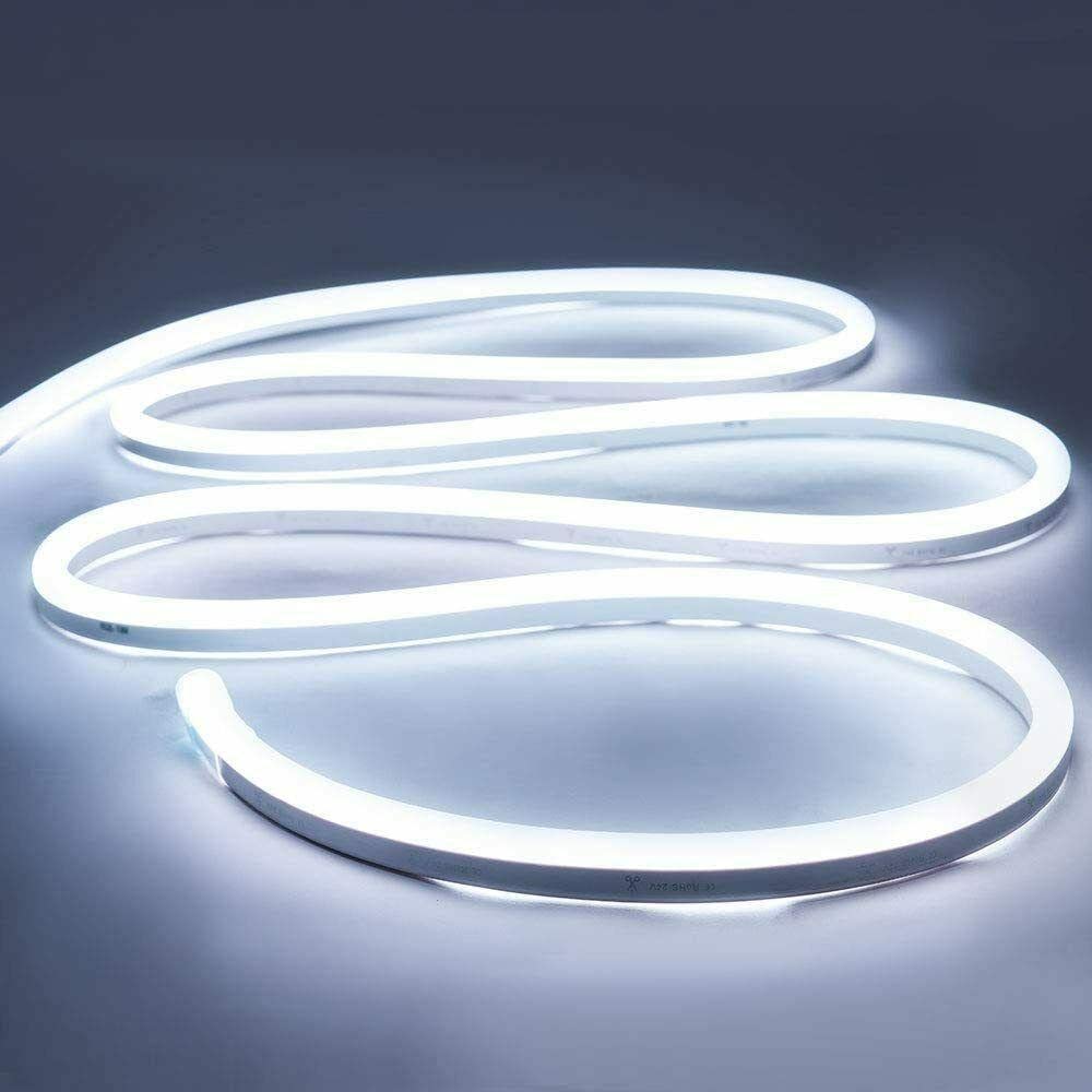 12V Flexible Waterproof LED Strip Lights - 1M/2M/3M/5M Silicone Neon Tube for Home Decor, Outdoor & Party Lighting | Durable Weatherproof Design for Bedroom, Kitchen, Bar, Garden & Event Decoration