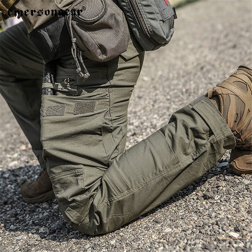 Emerson Gear E4 Tactical Pants - Military Combat Patrol Trousers for Men, Durable Outdoor Work Pants with Multiple Pockets - Perfect for Hiking, Camping & Airsoft Activities