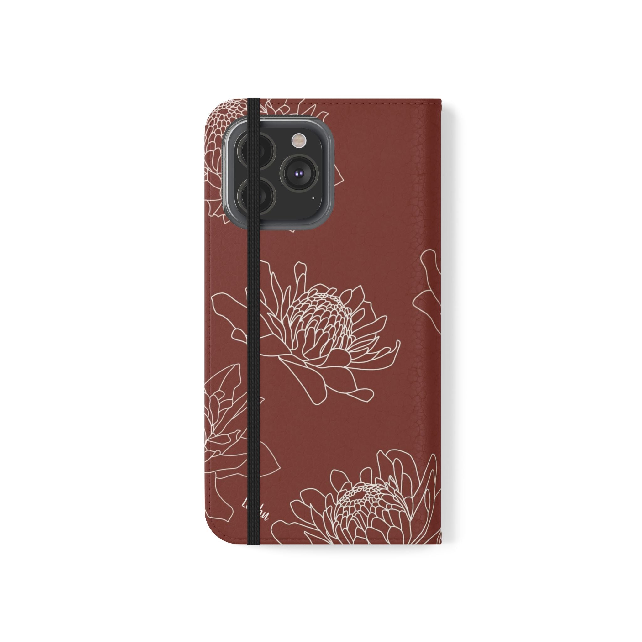 Torch Ginger Folio Case - Elegant & Durable Phone Cover for iPhone & Samsung - Perfect for Travel, Work & Everyday Use