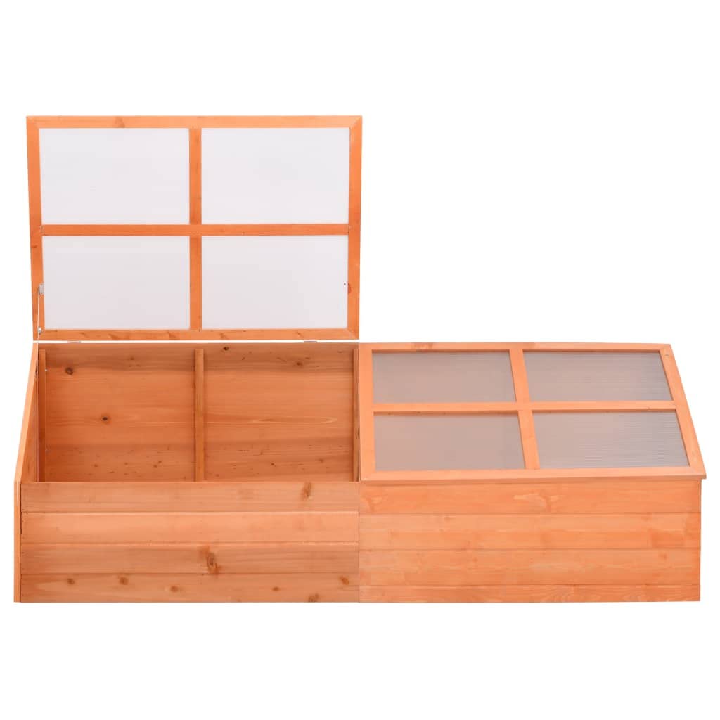 Premium Wooden Greenhouse Kit for Plants - 70.9