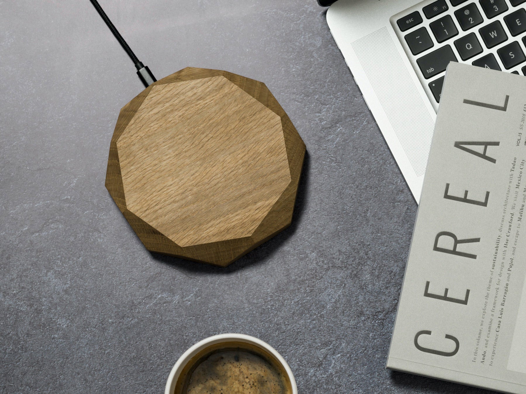 Wireless Charging Pad with Fast Qi-Certified Charging - Perfect for iPhone, Samsung, AirPods | Home, Office & Car Use