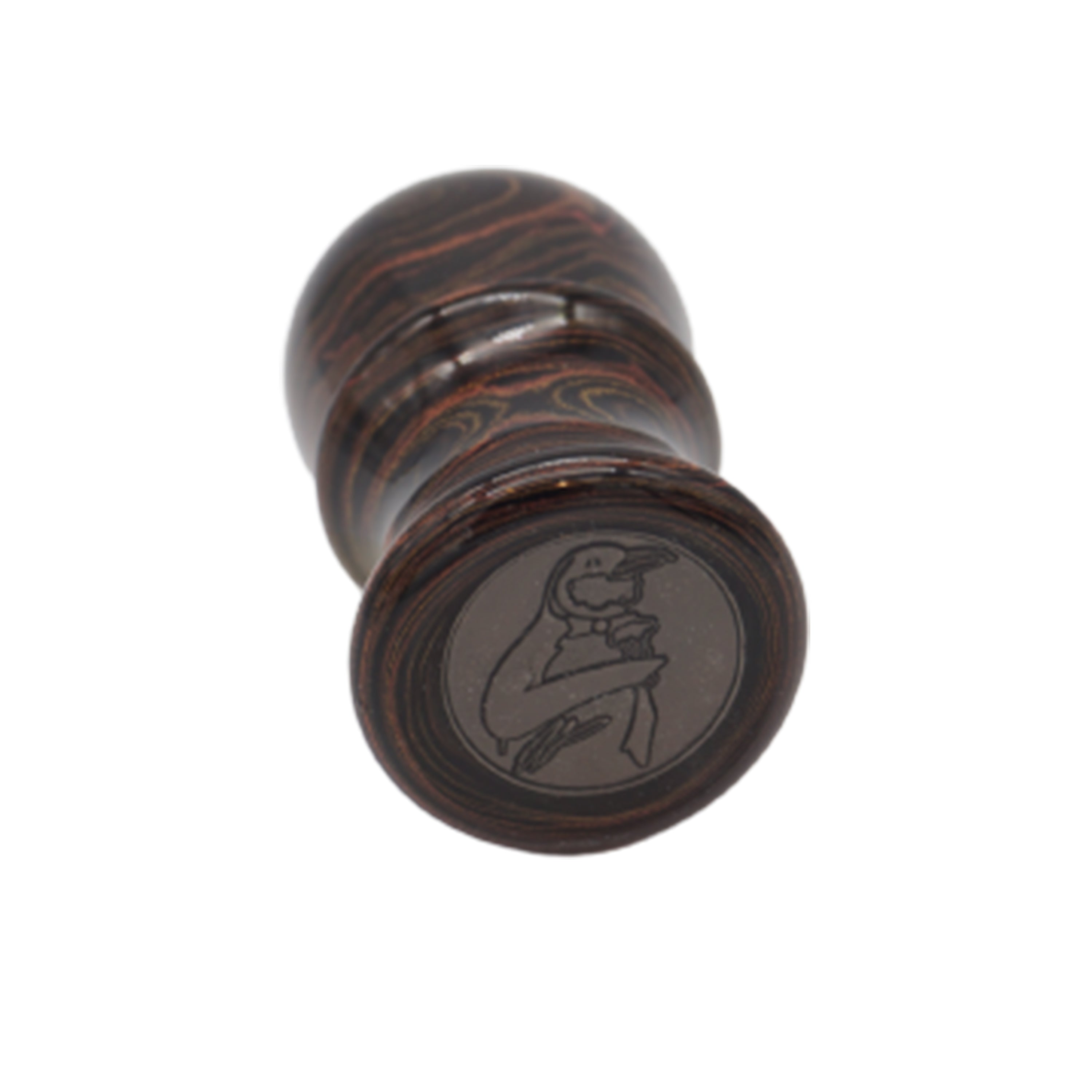 Premium Honey Ebonite Handmade Shaving Brush Handle - Fits 24mm & 26mm Knots - Perfect for Wet Shaving & Grooming Gifts for Men