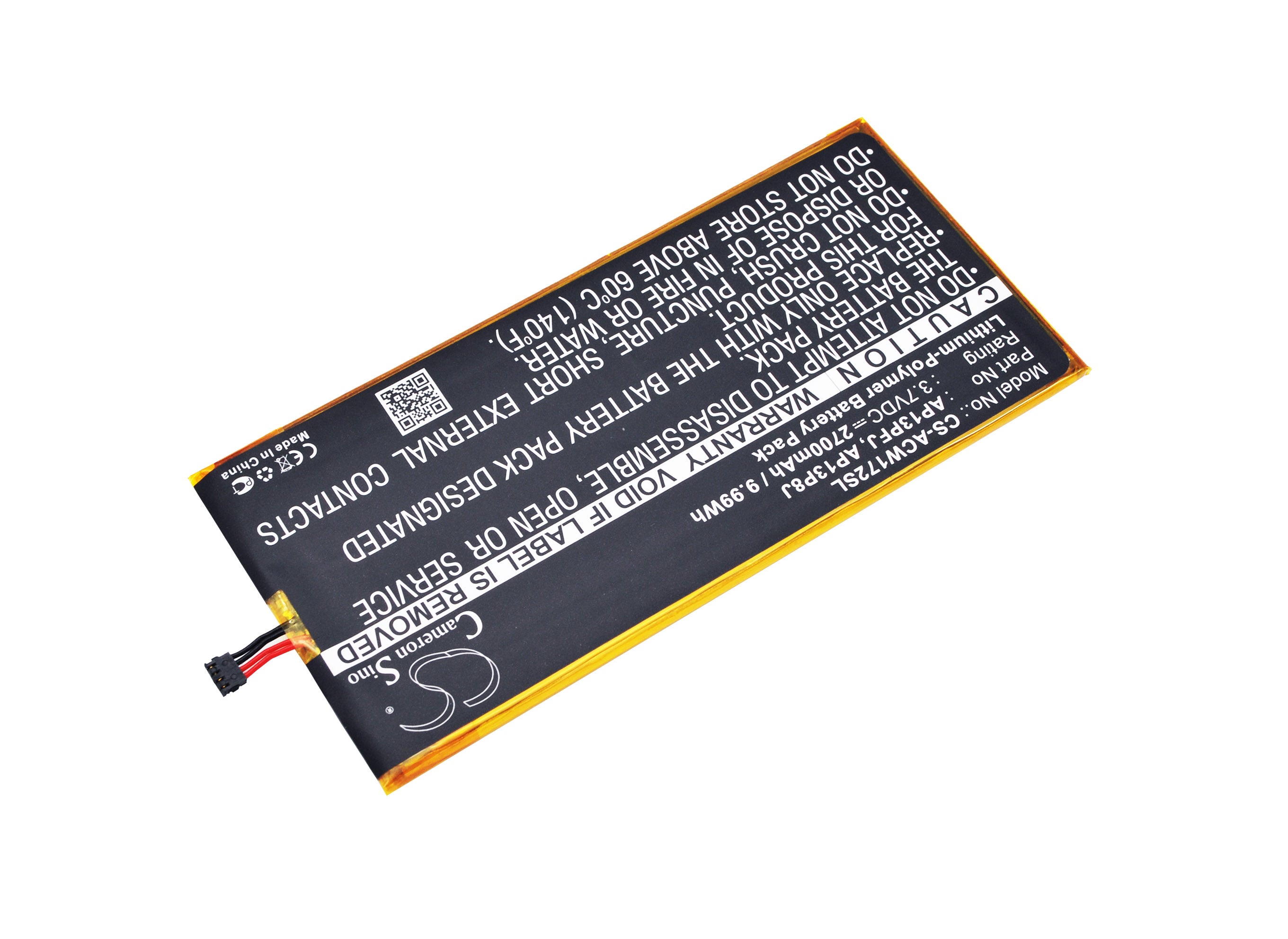 Acer Iconia B1 720 Tablet Replacement Battery - Compatible with Models 81111G00nkr, 81111G01nki, L804, L864 | Long-Lasting Power for Work, Study & Entertainment