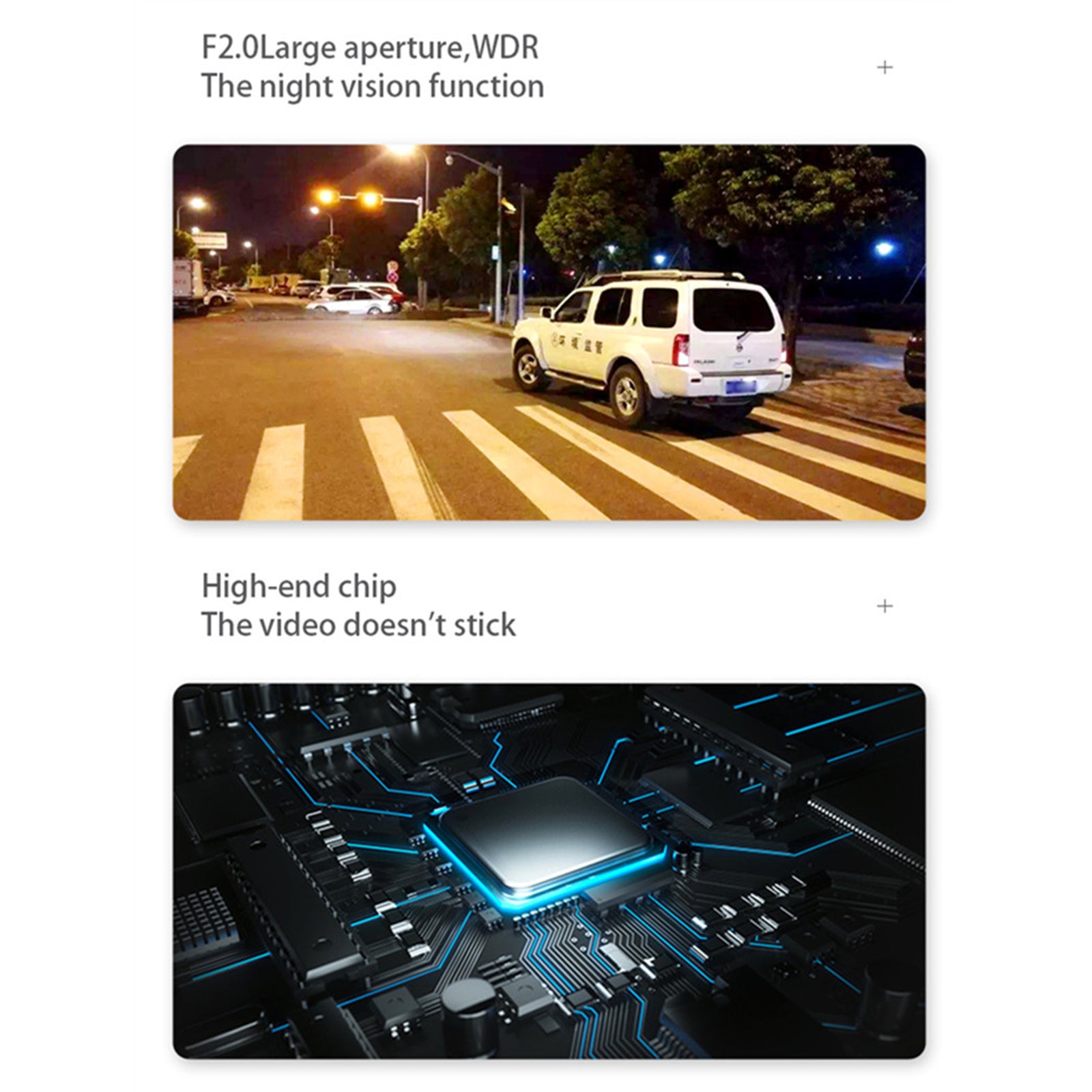 1080P WiFi Dash Cam with Night Vision - Hidden Driving Recorder & DVR for Cars | Perfect for Road Trips, Uber, and Security Monitoring