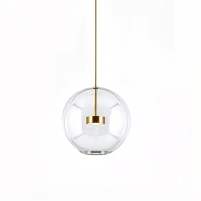 Murlamp Bubble Pendant Light - Modern Glass Ceiling Lamp for Living Room, Bedroom, Dining Room - Elegant Hanging Light Fixture for Home Decor and Interior Design