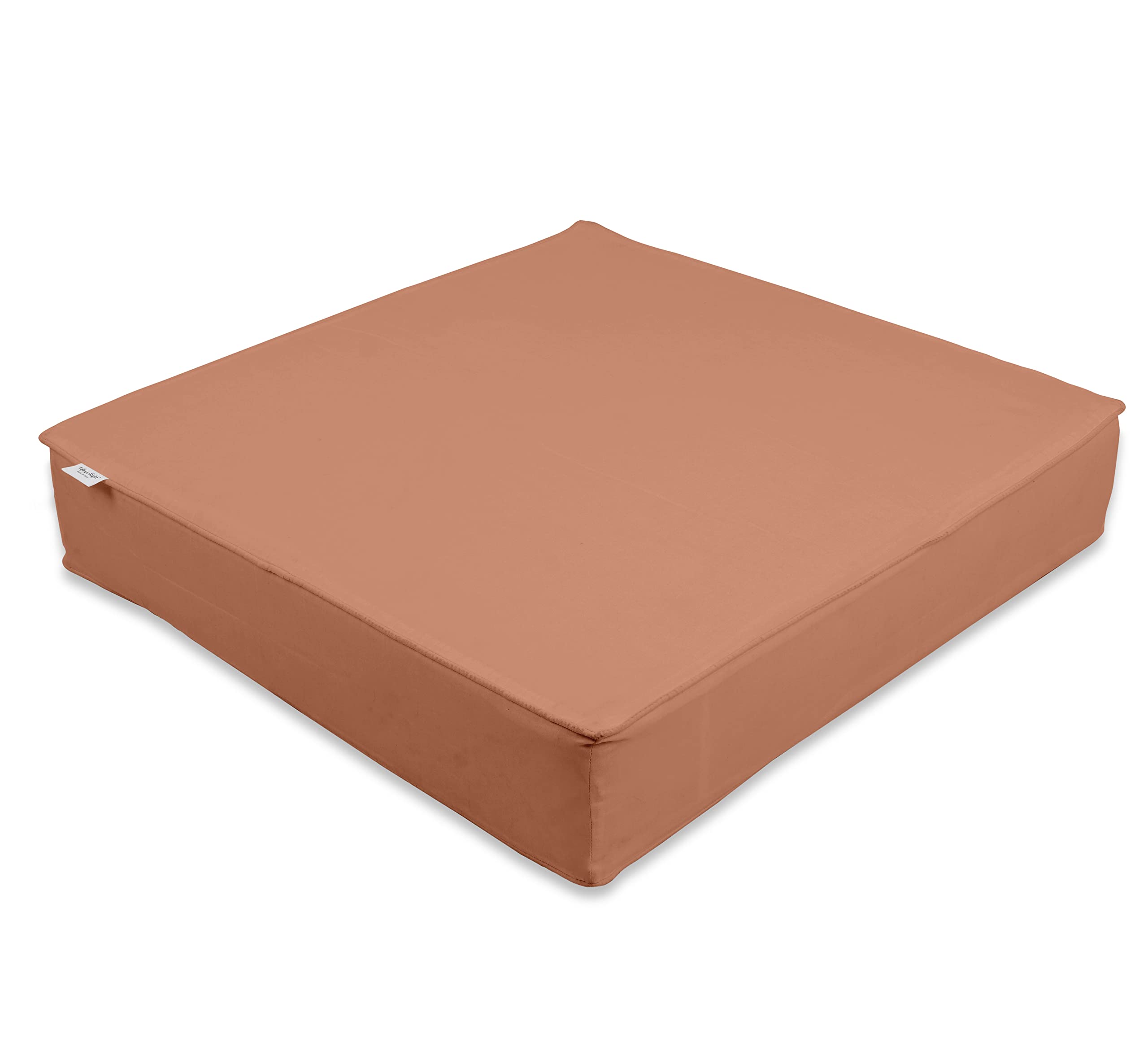 Premium 2-Piece Outdoor Deep Seat Patio Cushion Set - All-Weather Replacement Cushions (25