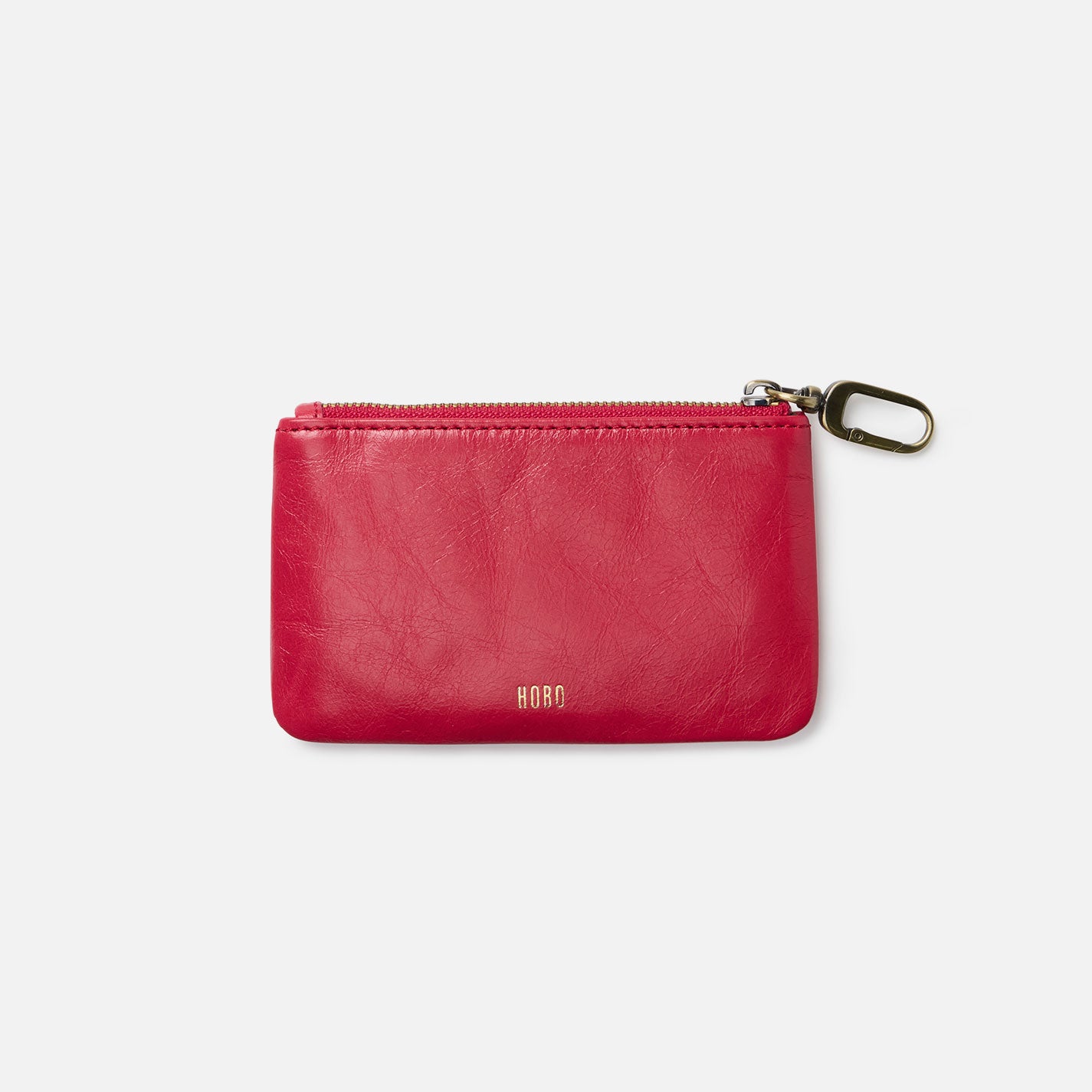 Sentimental Leather Pouch with Hibiscus Print - Perfect for Love Notes, Gifts & Keepsakes | Elegant Polished Leather Clutch for Women