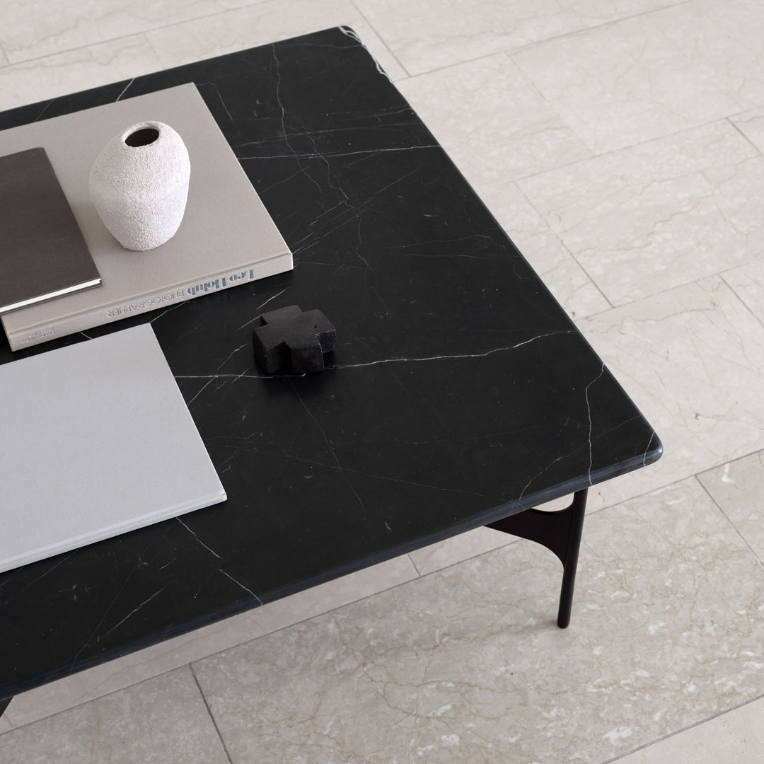 Floema Modern Square Coffee Table - Stylish Living Room Center Table for Home Decor & Entertaining - Perfect for Small Spaces, Apartments & Lounges