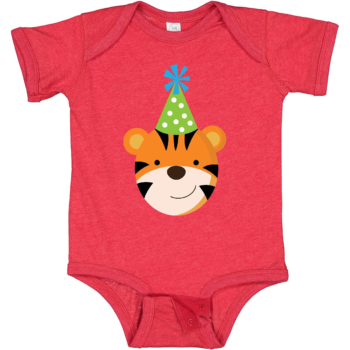 Inktastic Tiger Zoo Birthday Baby Bodysuit - Cute Animal Print Onesie for Boys & Girls - Perfect for Zoo Visits, Birthday Parties & Photo Shoots