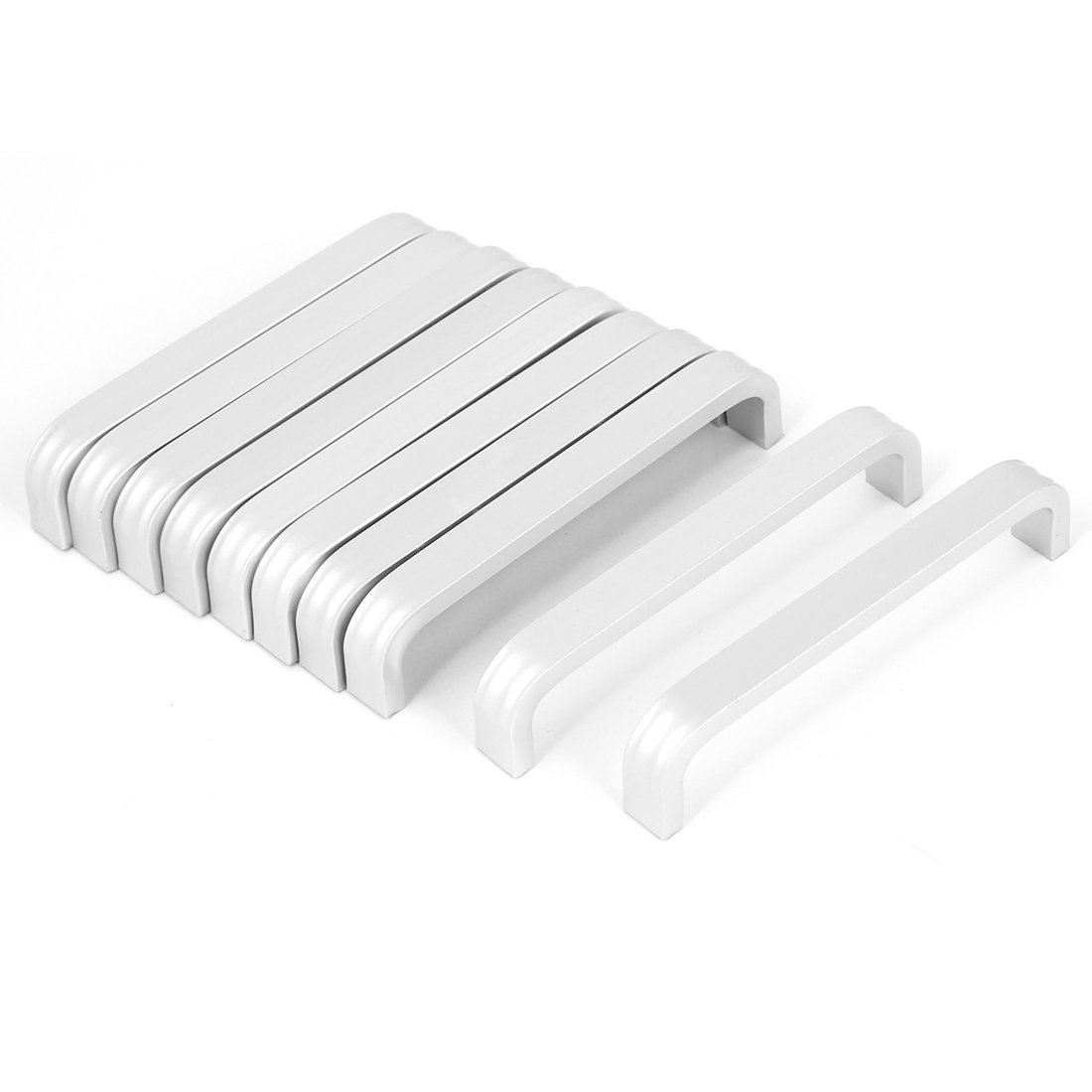 uxcell 10pcs Bow Shape Drawer Pull Handles - Cabinet, Cupboard & Closet Door Hardware for Home Decor | Perfect for Bedroom, Kitchen & Bathroom Furniture