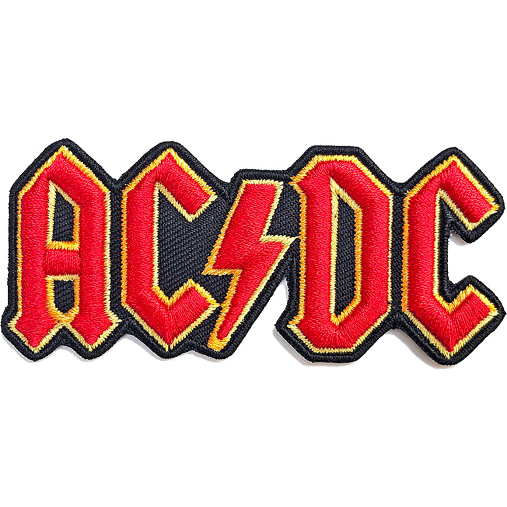AC/DC Band 3D Embroidered Woven Patch - Iron-On/Sew-On for Jackets, Backpacks & Denim - Rock Music Merchandise for Fans & Collectors
