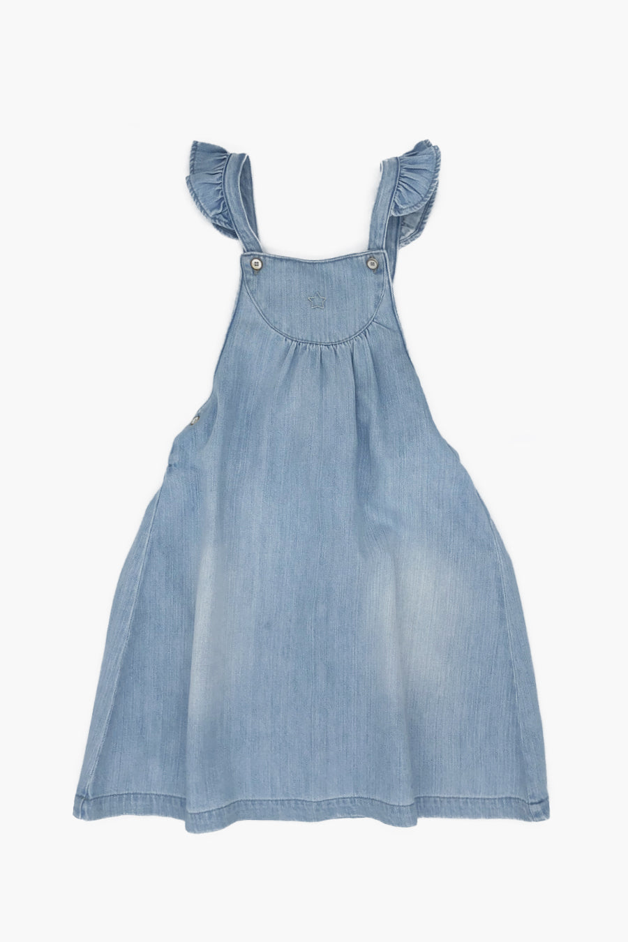 Vintage Denim Dress for Girls - Size 10 | Retro Blue Jeans Outfit | Perfect for School, Parties & Casual Wear