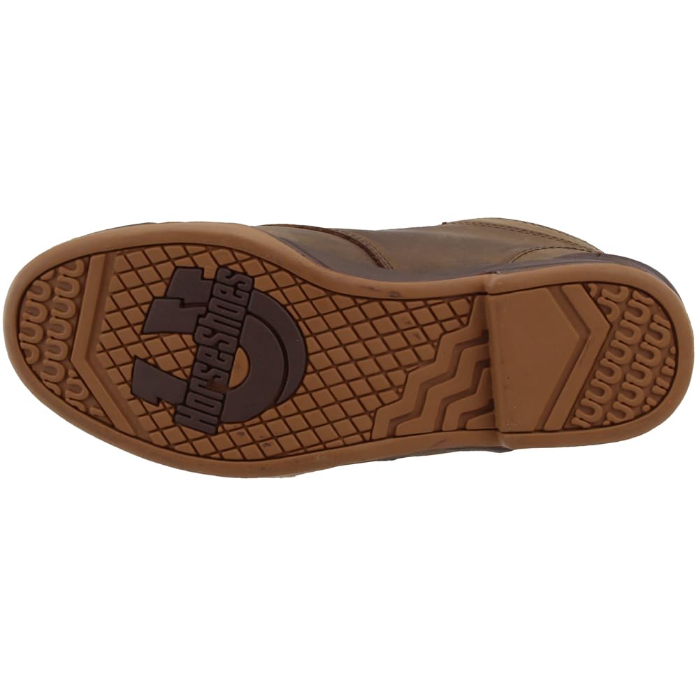 ROPER Women's Horseshoe Kiltie Round Toe Hiking & Casual Ankle Boots - Brown | Comfortable Outdoor Walking & Everyday Wear