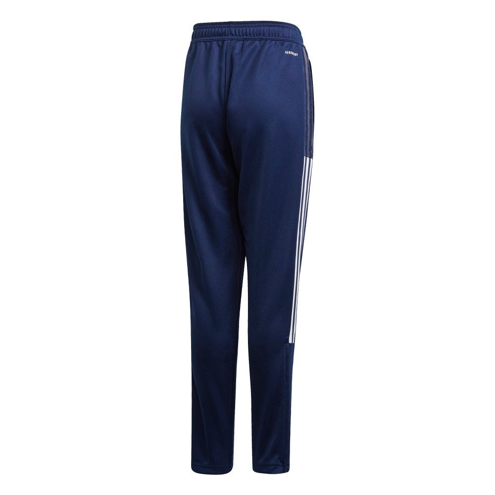 Adidas Youth Tiro 21 Training Pants - Navy/White - Comfortable Soccer Track Pants for Boys & Girls - Perfect for Sports, Gym & Casual Wear
