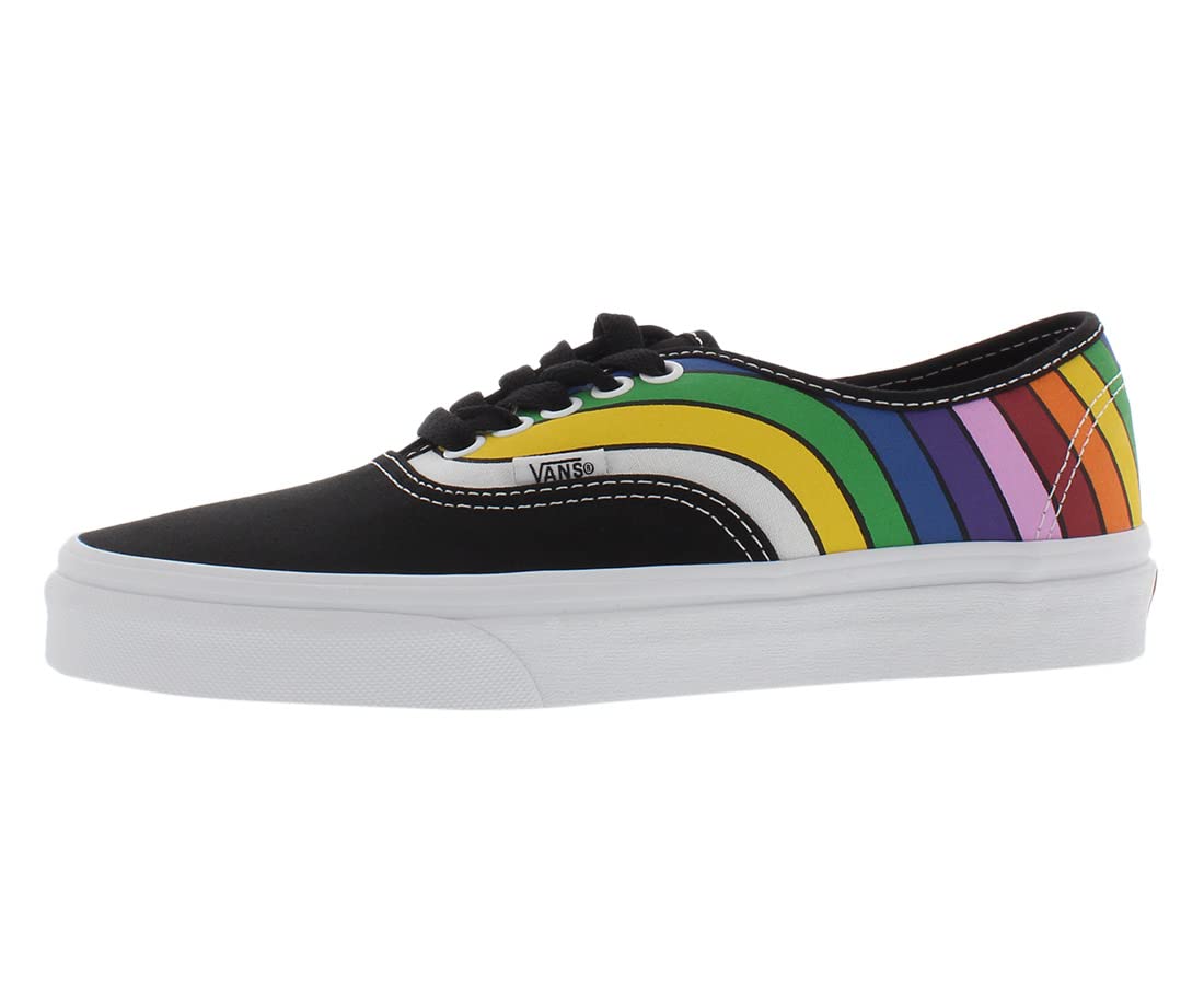 Vans Authentic Rainbow Reflective Skate Shoes - Classic Slip-On Sneakers for Men & Women | Perfect for Skateboarding, Casual Wear & Street Fashion