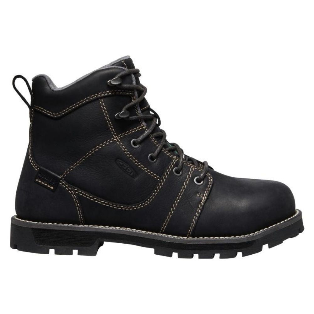 Keen Seattle Women's Size 6 Waterproof Steel Toe Work Boots - OSHA Approved Safety Shoes for Construction, Warehouse & Outdoor Work (Model 1022104)
