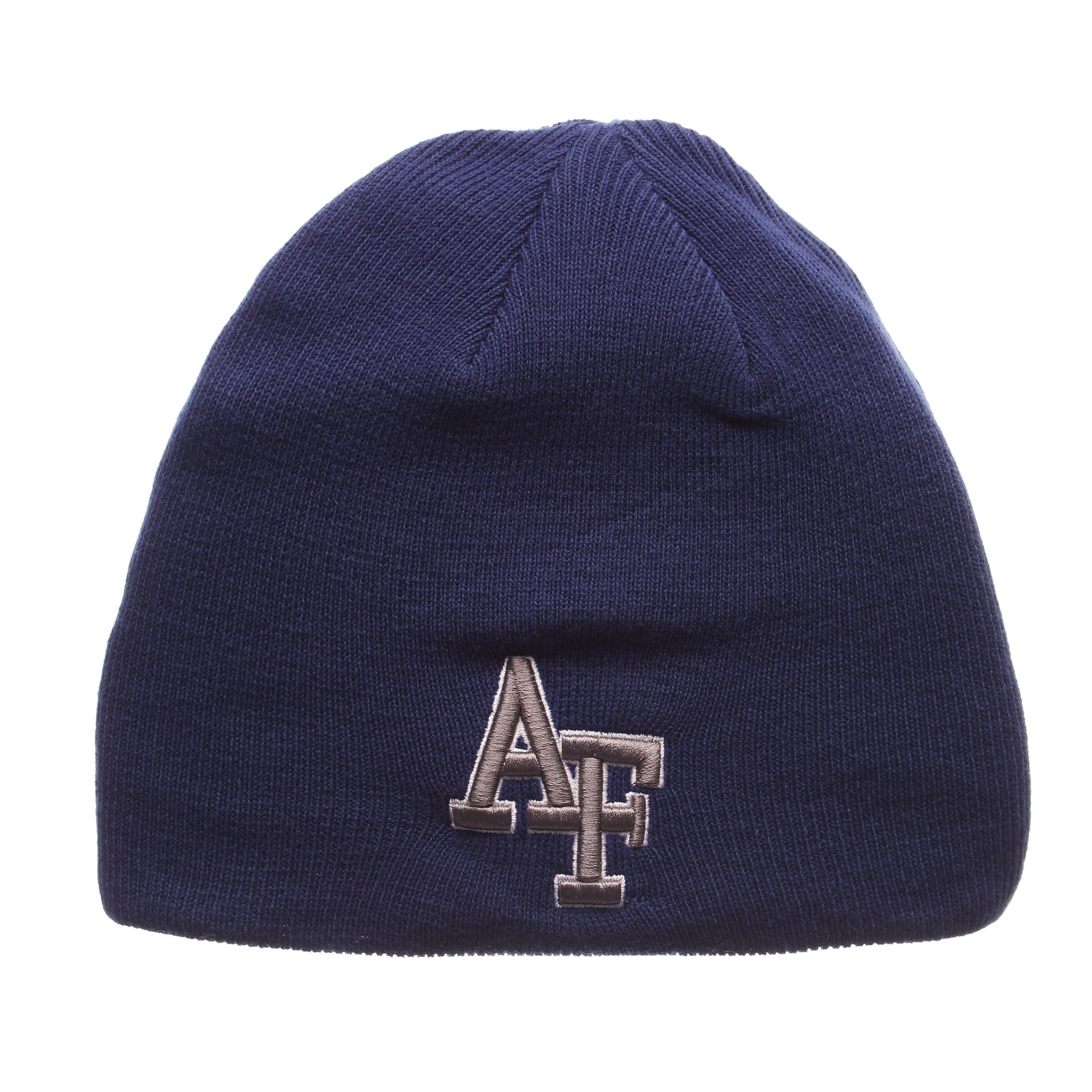 Zephyr ZHATS Edge Skull Cuffless Beanie Hat - NCAA Winter Knit Toque Cap for Men & Women - Warm Skull Design Beanie for Cold Weather, Outdoor Sports, and Casual Wear