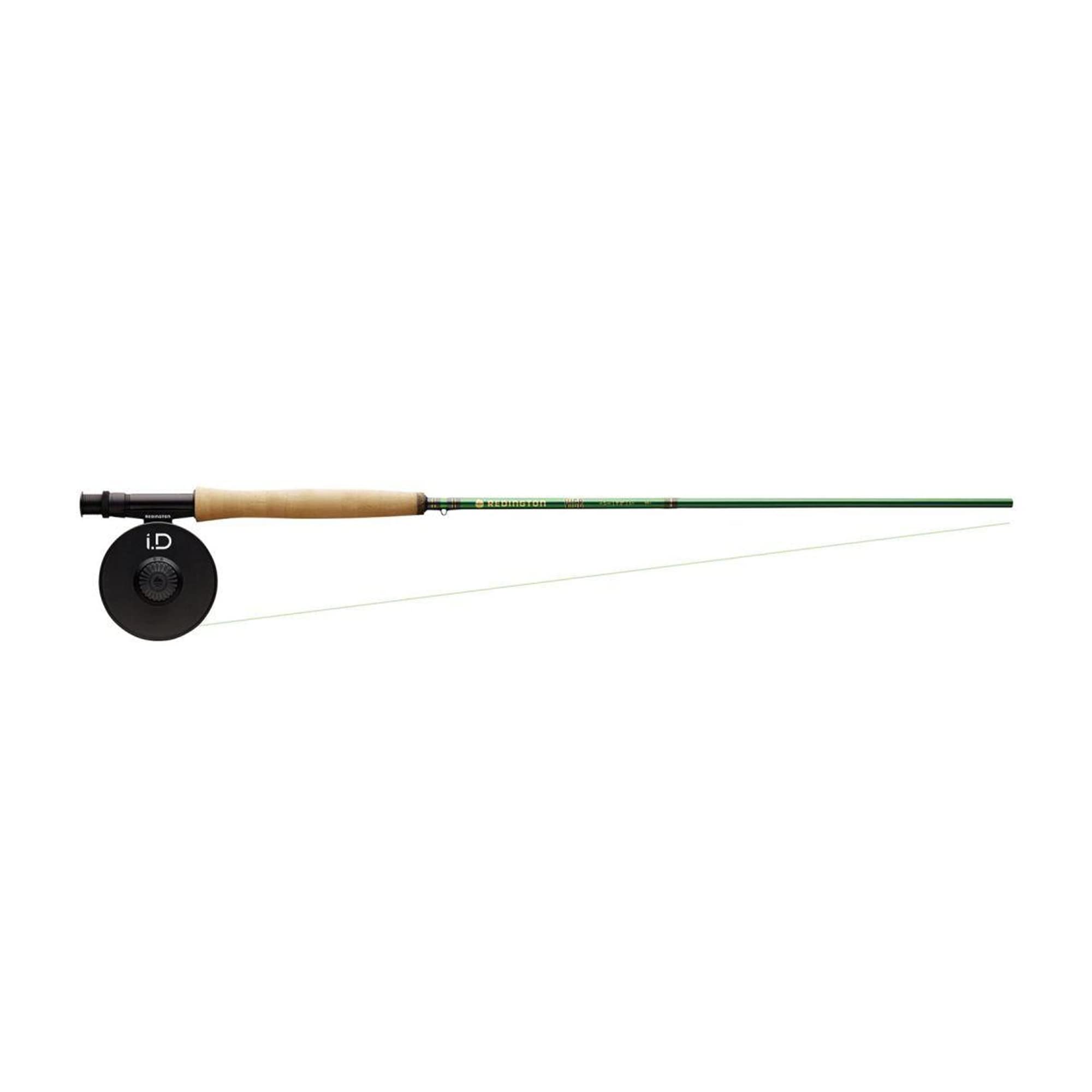 Redington VICE Fly Fishing Combo Kit - 8 WT 9'0' 4PC Fly Rod with I.D. Reel, Rio Mainstream Line & Travel Case | Perfect for Trout, Bass & Saltwater Fly Fishing