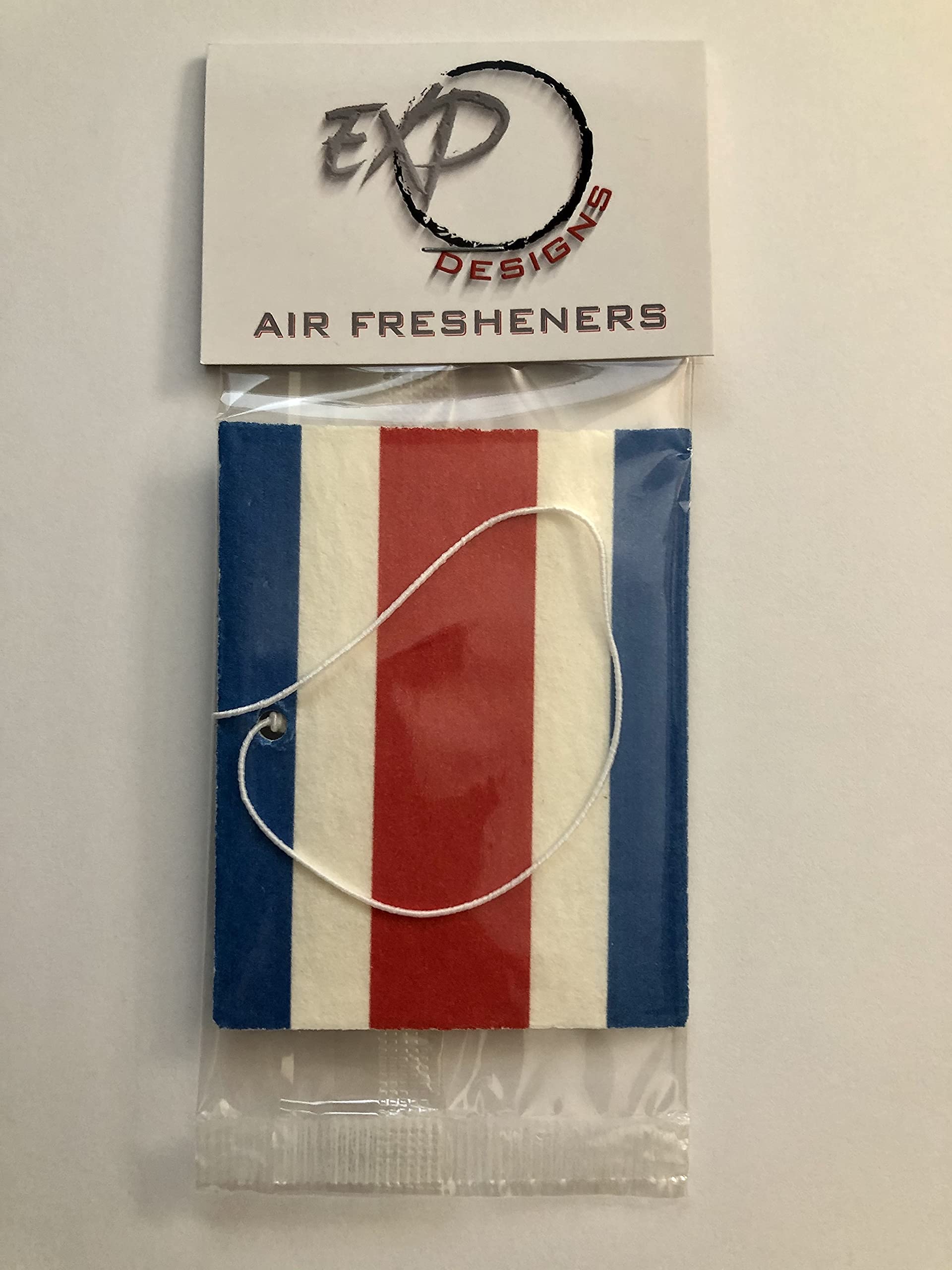 Premium Costa Rica Flag Car Air Freshener - Long Lasting Fragrance for Cars, Home & Office | Perfect for Travel Enthusiasts & Patriotic Decor