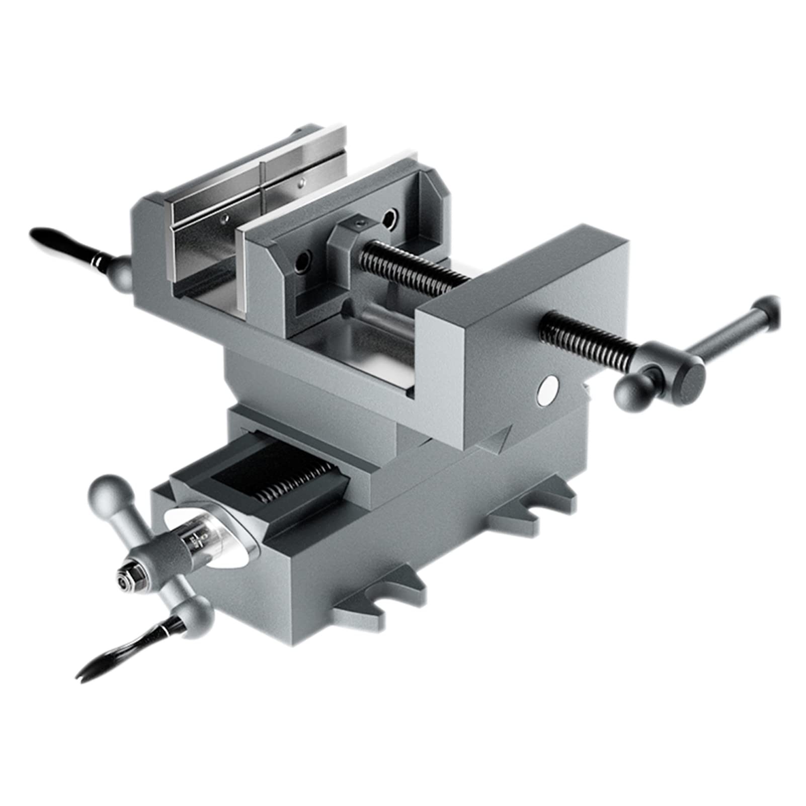 Heavy Duty Precision Cross-Nose Pliers & Bench Vise with Variable Speed Drilling & Milling Machine - 2-Way Adjustable Cast Iron Vise Table for Metalworking, Woodworking & DIY Projects