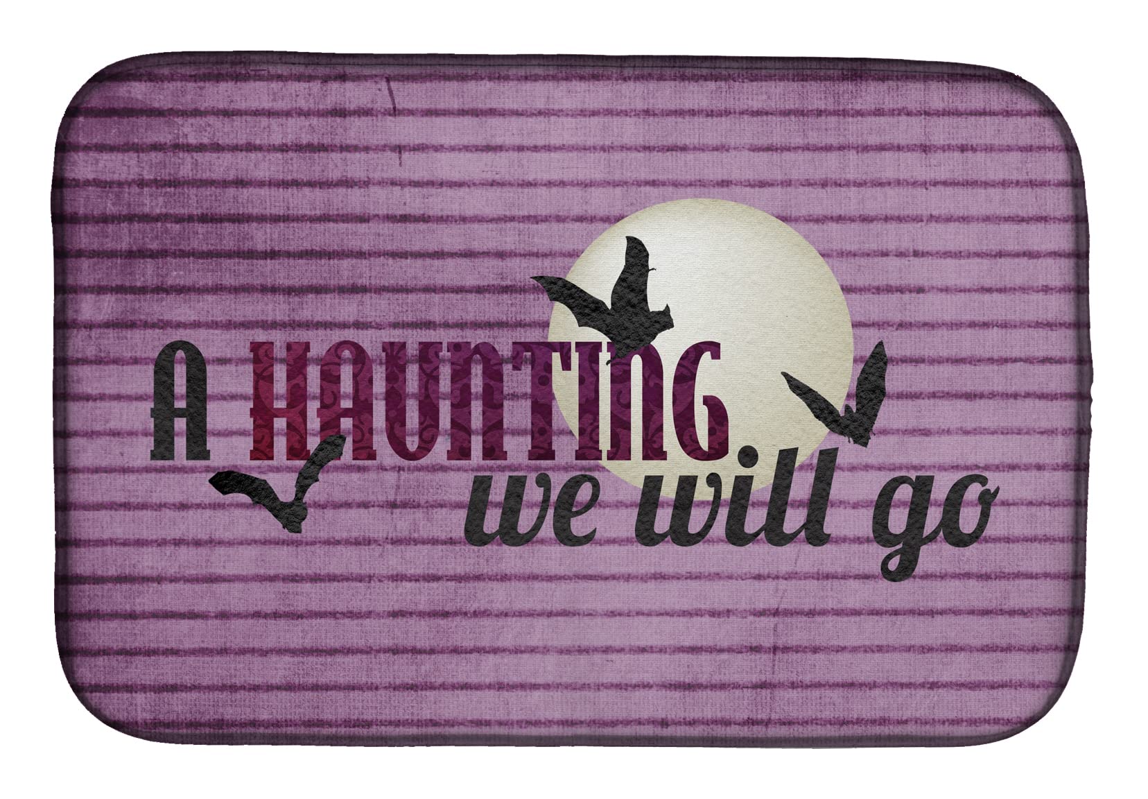 Halloween Dish Drying Mat 14x21